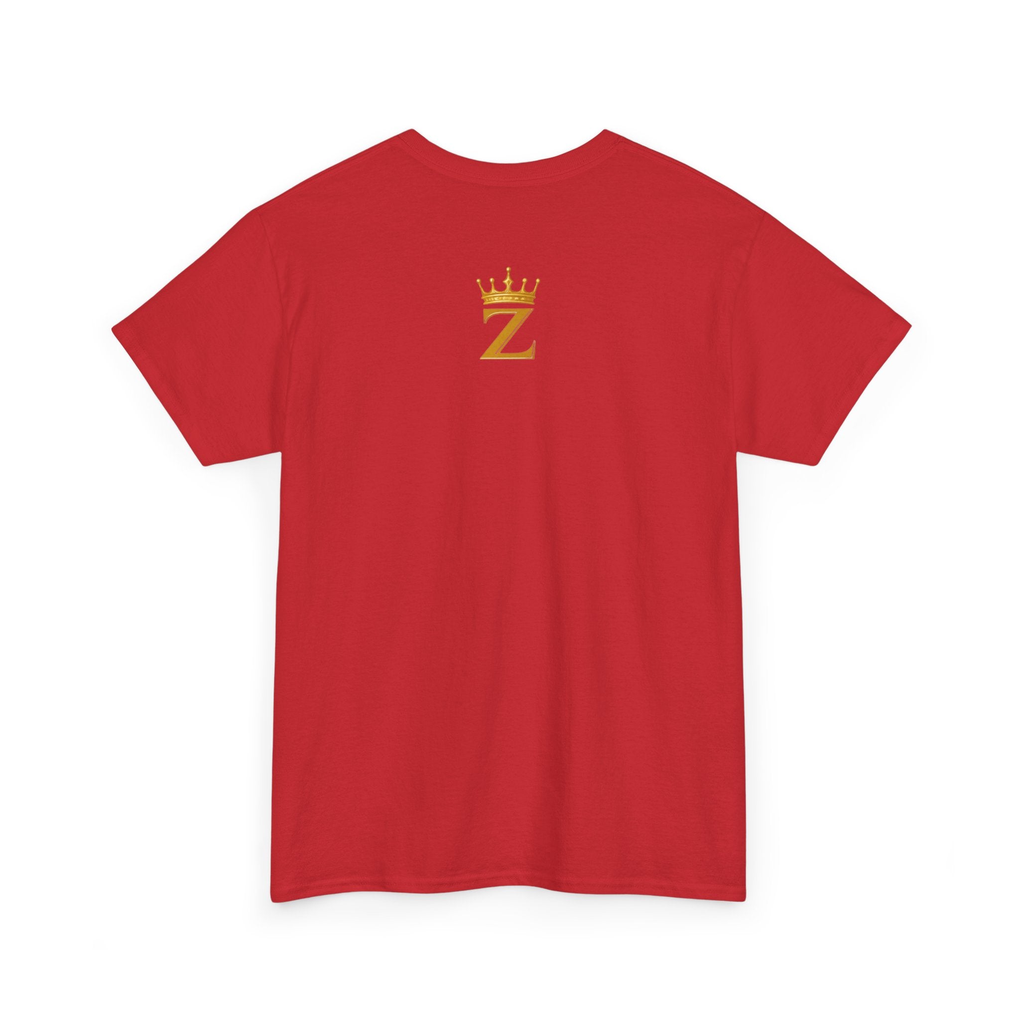 Unisex Zealous For All T-Shirt (Gold Logo (with Back logo) T-shirt) Printify