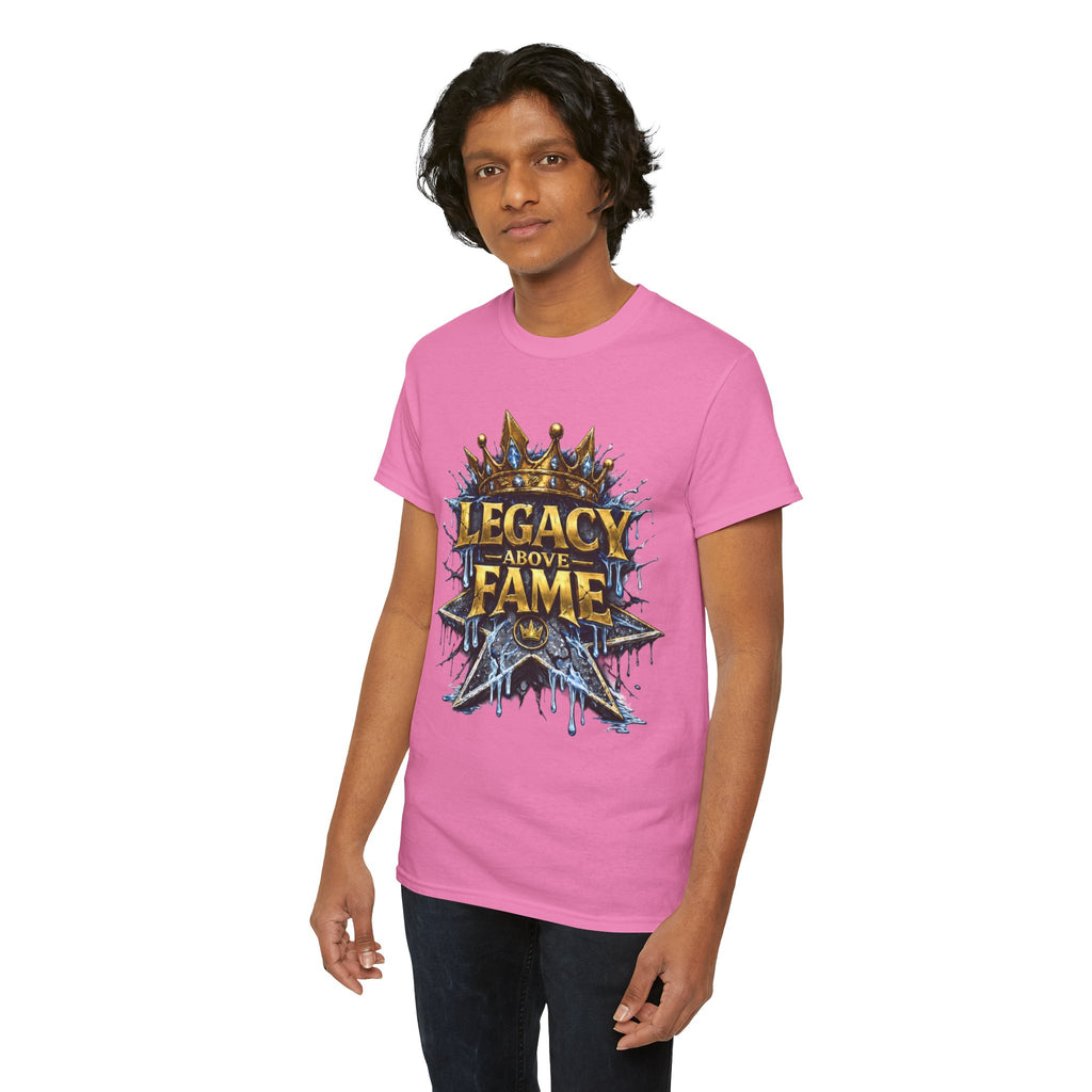 Adult Legacy Above Fame Graphic T-Shirt (Icy Blue Drip) - Zealous For All