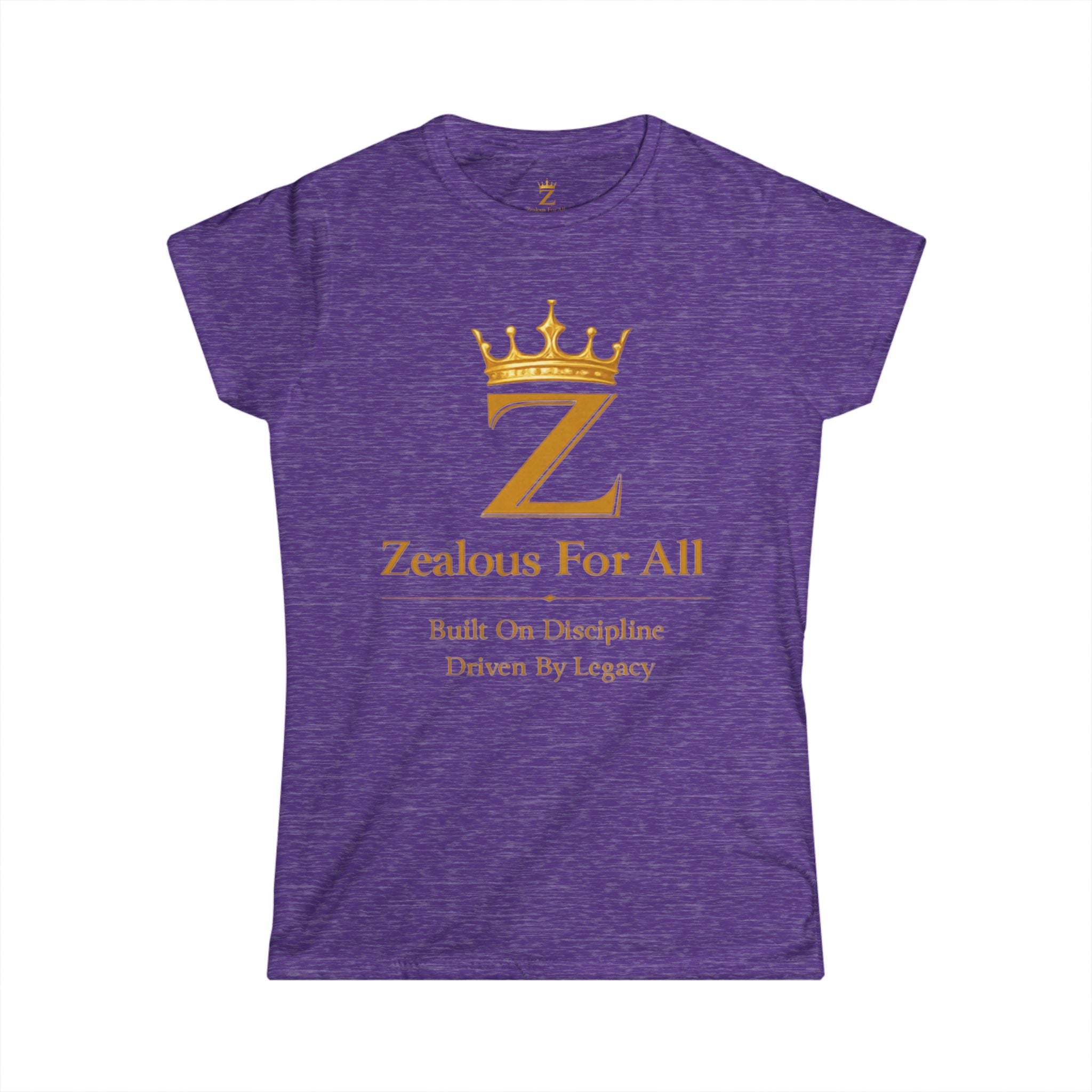 Women's Zealous For All (Gold Crown Shirt) Printify