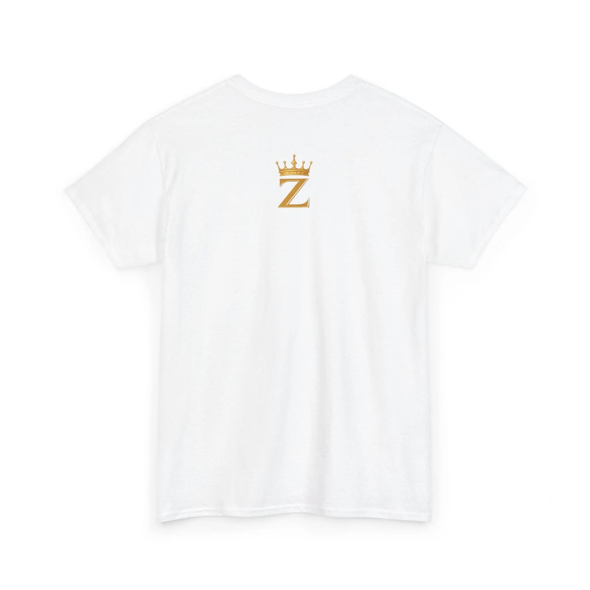 Unisex Zealous For All T-Shirt (Gold Logo (with Back logo) T-shirt) Printify