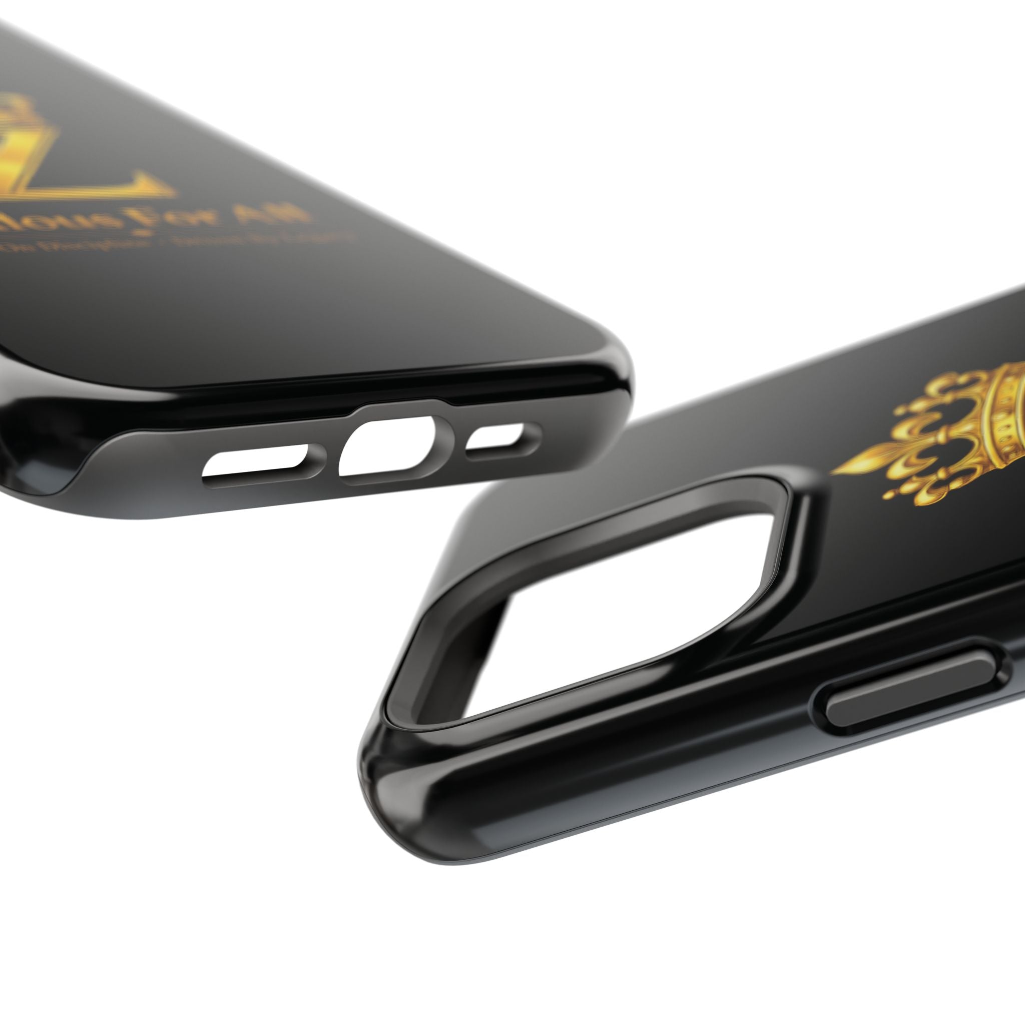 ZFA Phone Case  — "Zealous For All" Gold Crown Impact-Resistant Case Printify