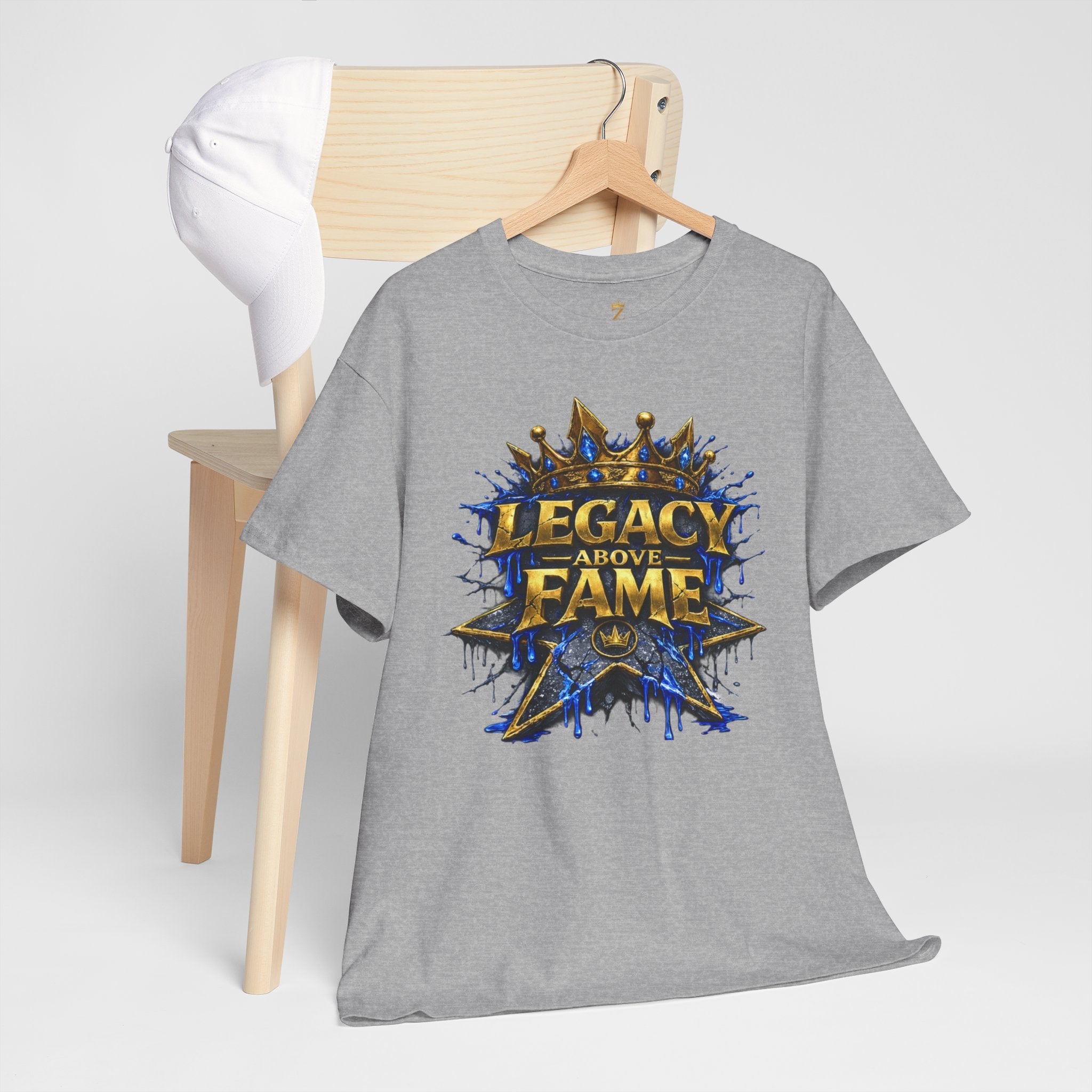 Adult Legacy Above Fame Graphic T-Shirt (Blue Drip)