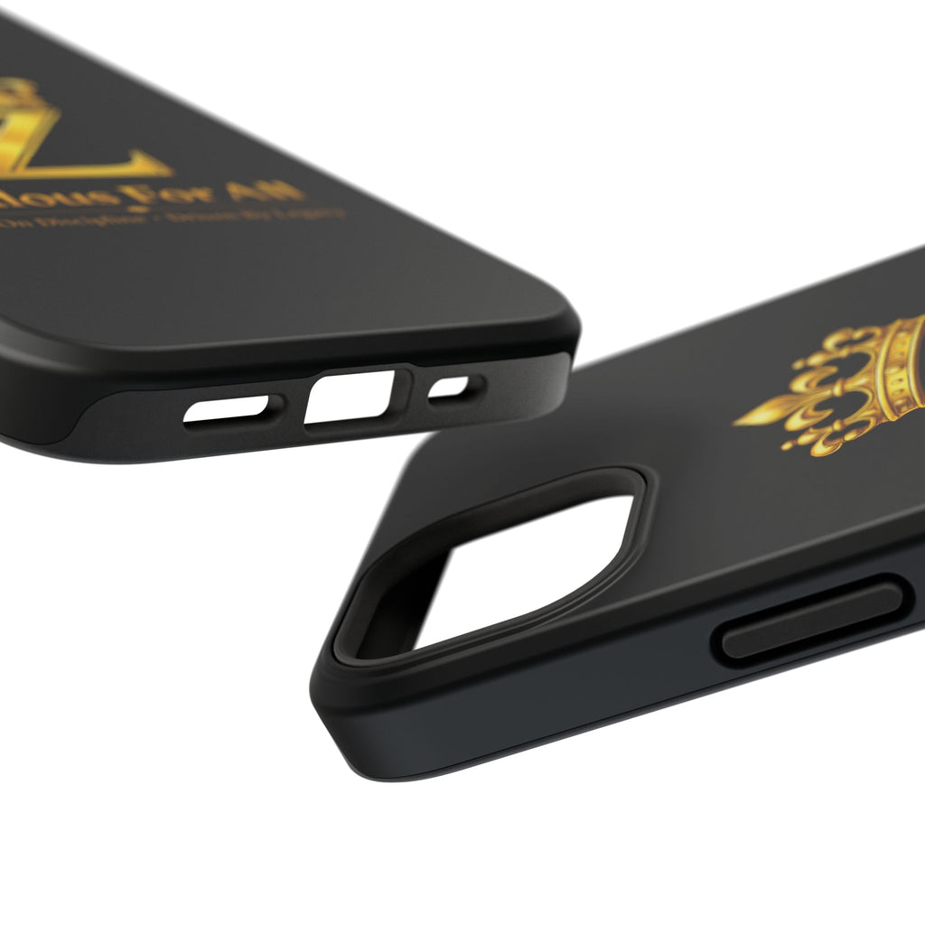 ZFA Phone Case  — "Zealous For All" Gold Crown Impact-Resistant Case Printify