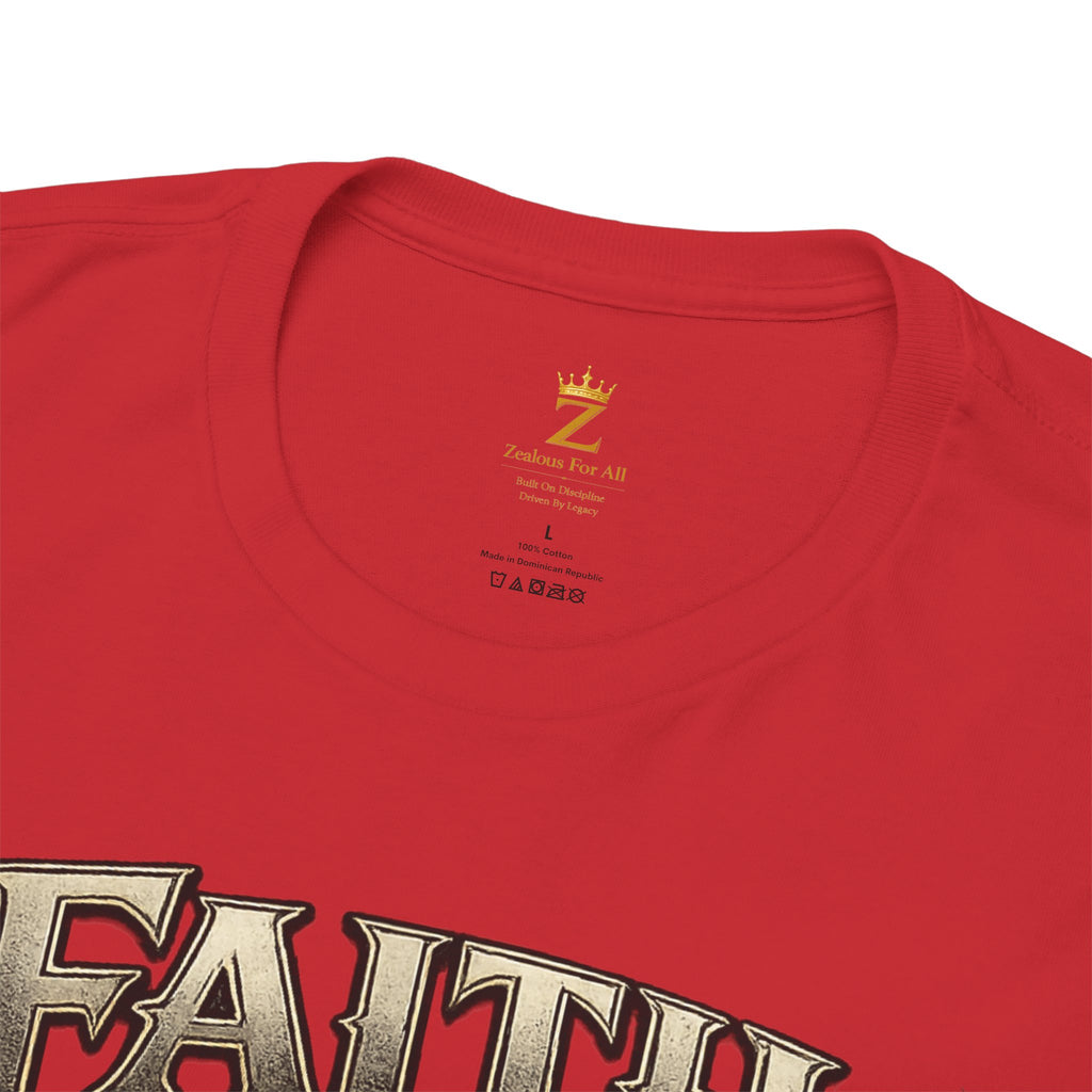 Adult Faith Prevails T‑Shirt (Purple Anchor) Printify