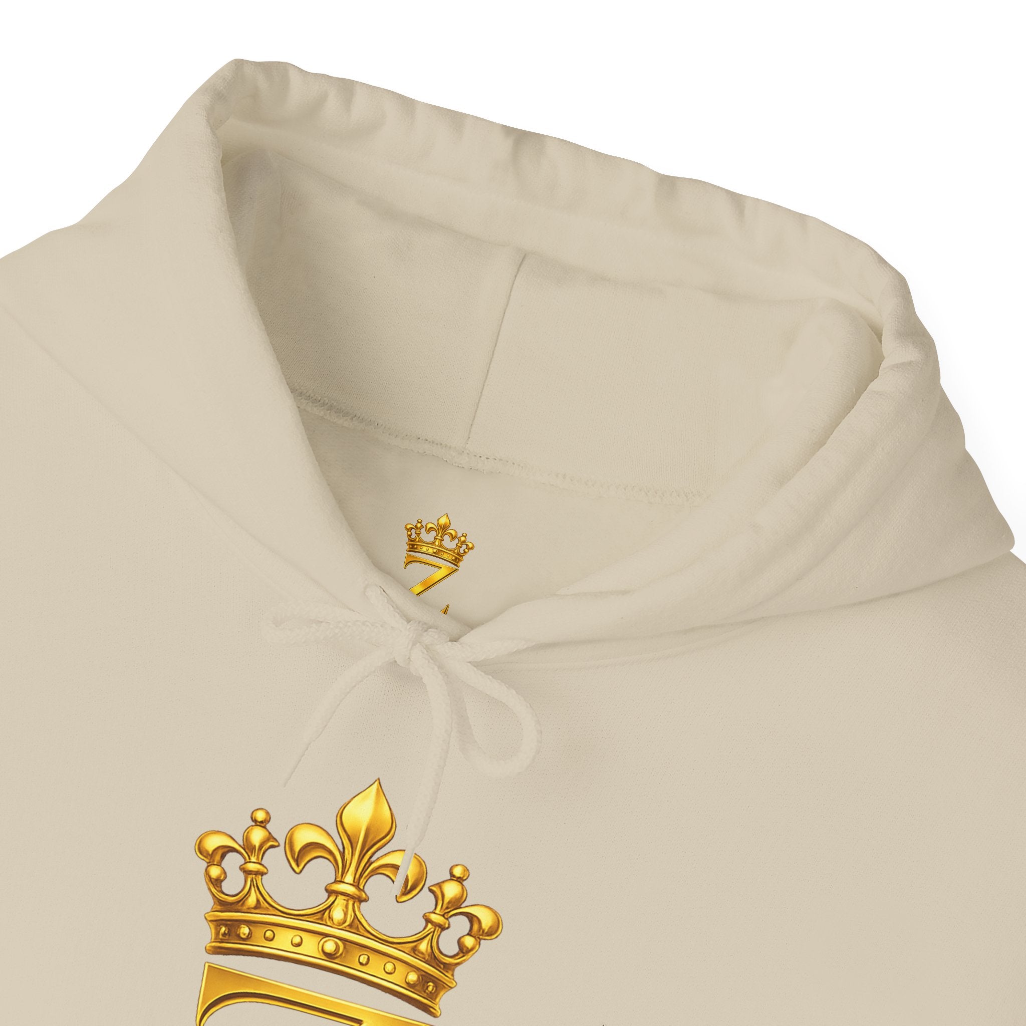 Zealous For All Hoodie — Gold Logo Printify