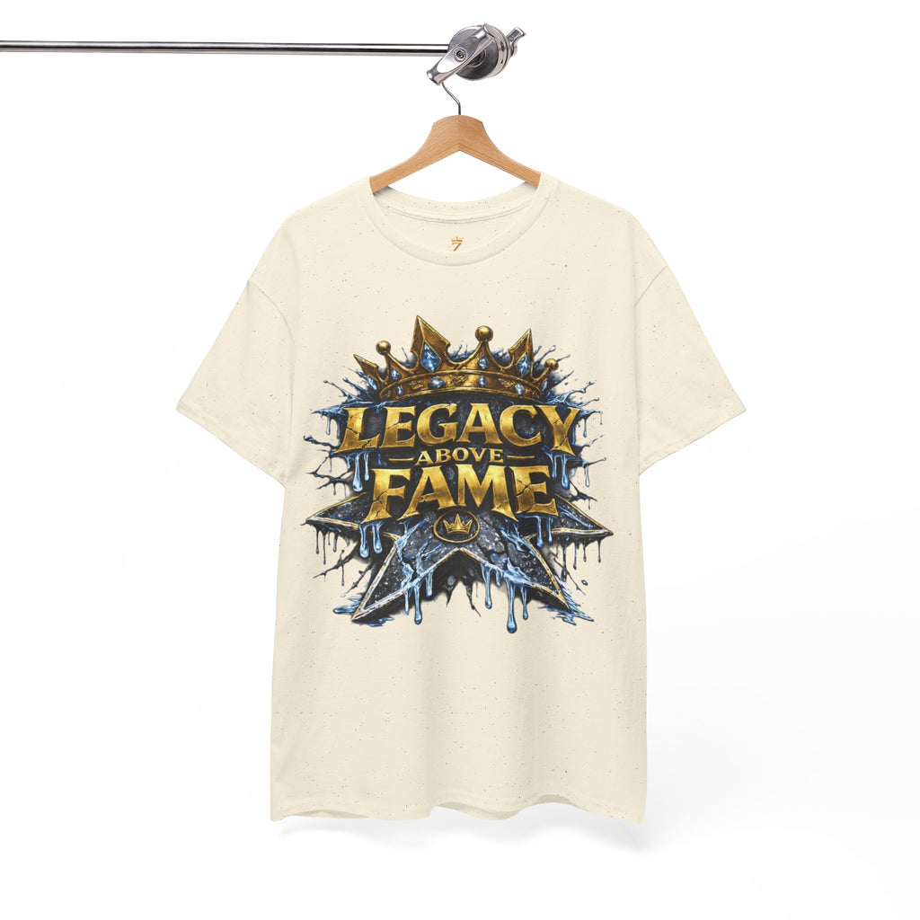 Adult Legacy Above Fame Graphic T-Shirt (Icy Blue Drip) - Zealous For All