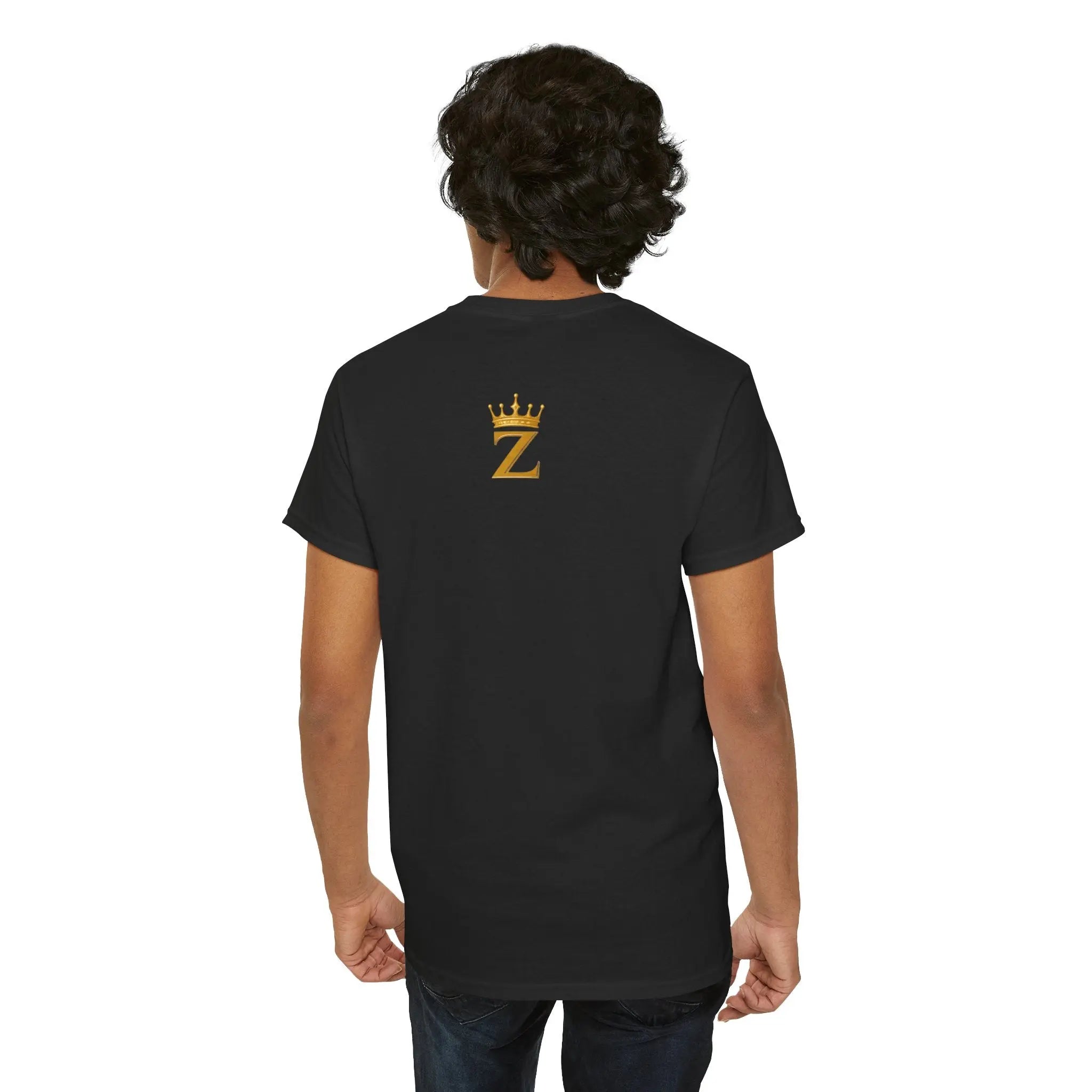 Unisex Zealous For All T-Shirt (Gold Logo (with Back logo) T-shirt) Printify