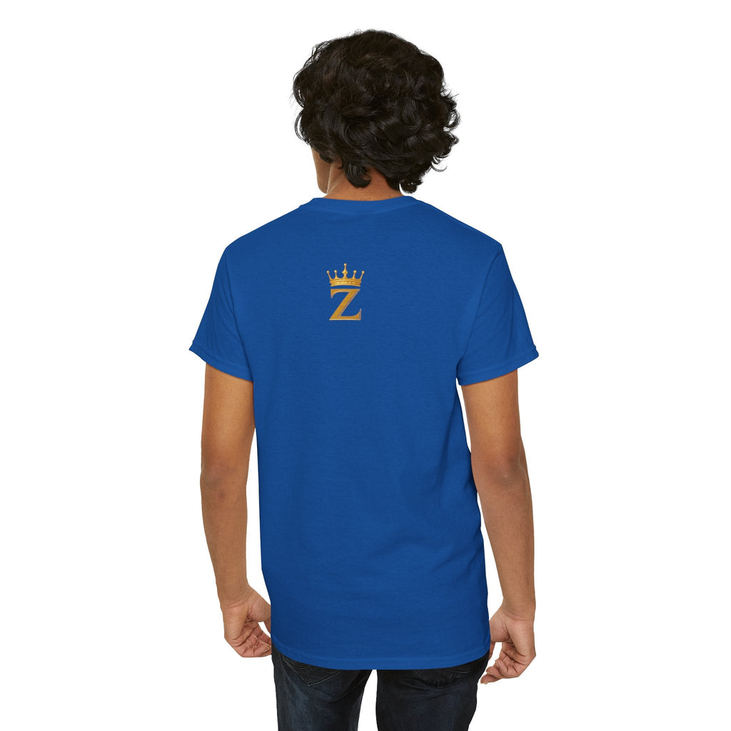 Unisex Zealous For All T-Shirt (Gold Logo (with Back logo) T-shirt) Printify