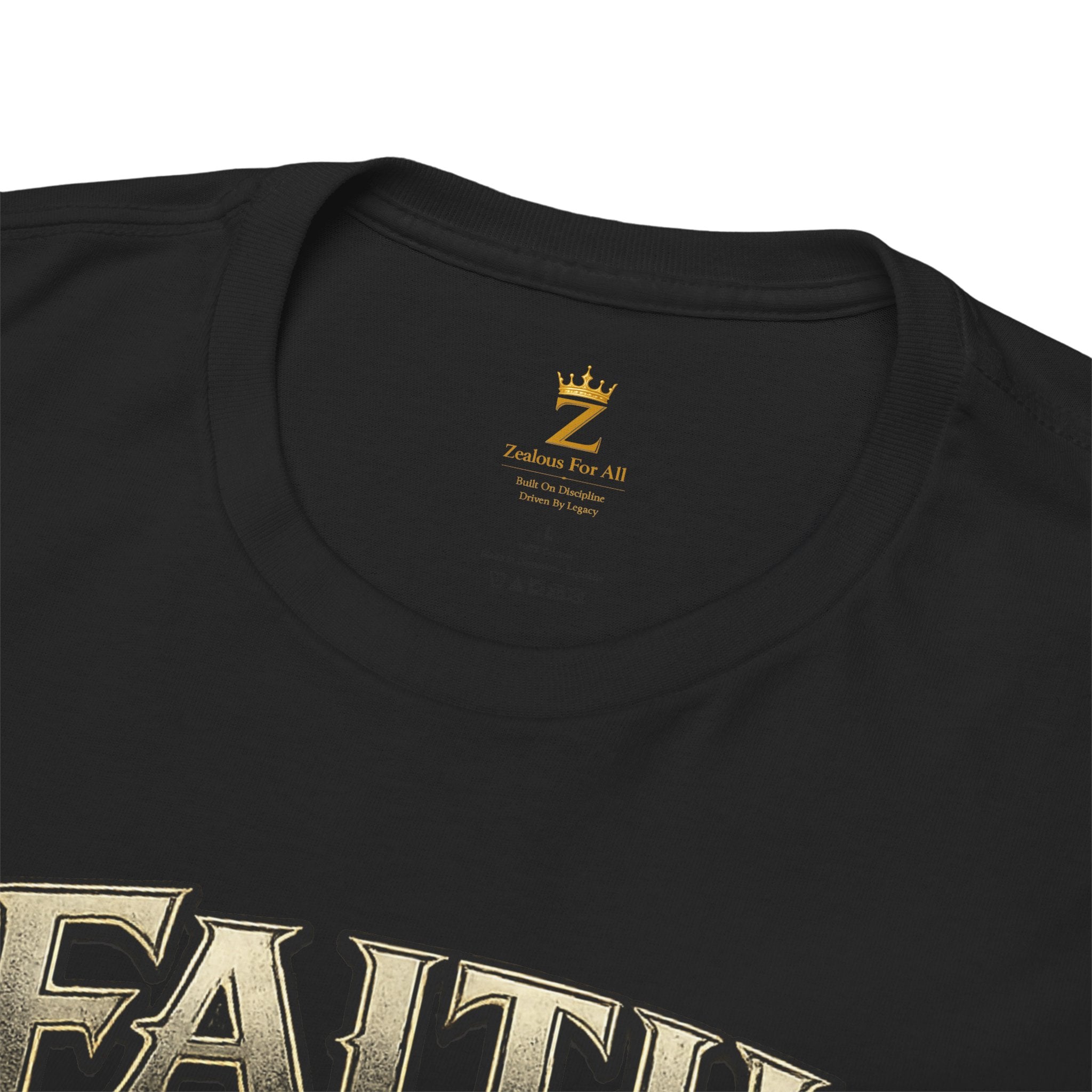 Adult Faith Prevails T‑Shirt (Black Anchor) Printify