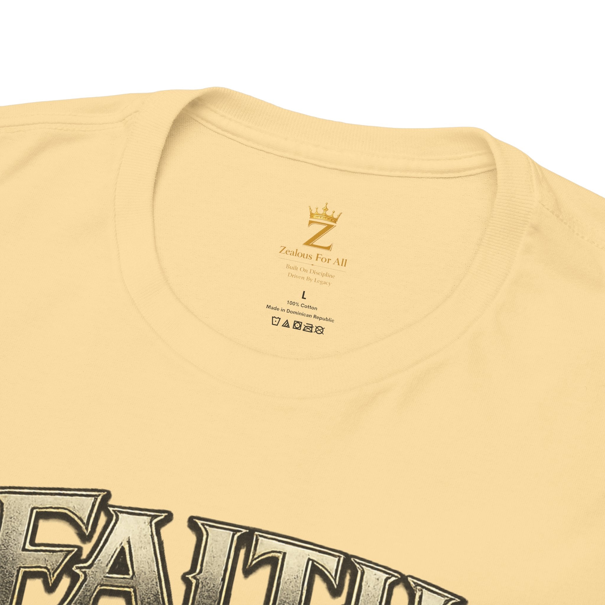 Adult Faith Prevails T‑Shirt (Black Anchor) Printify