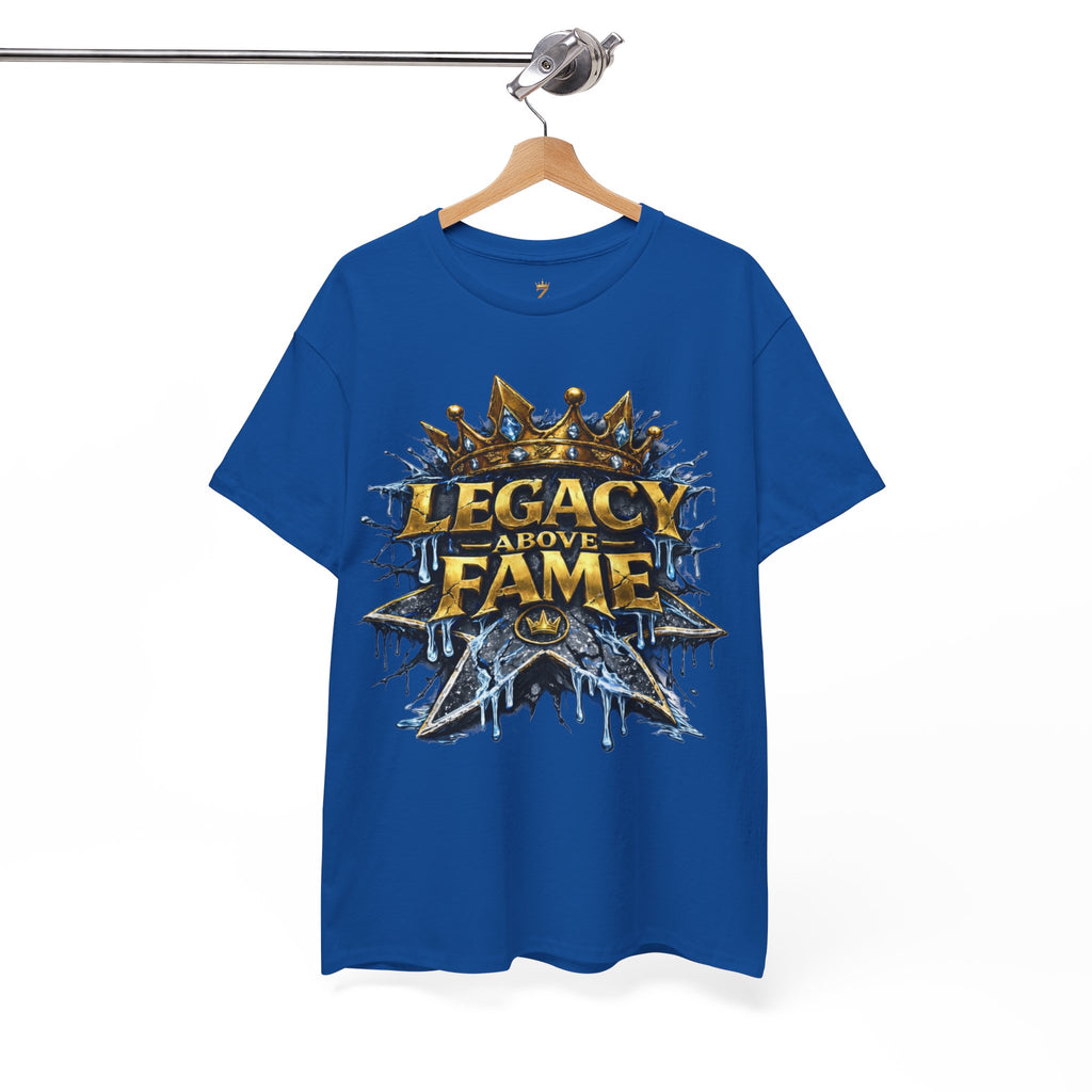 Adult Legacy Above Fame Graphic T-Shirt (Icy Blue Drip) - Zealous For All