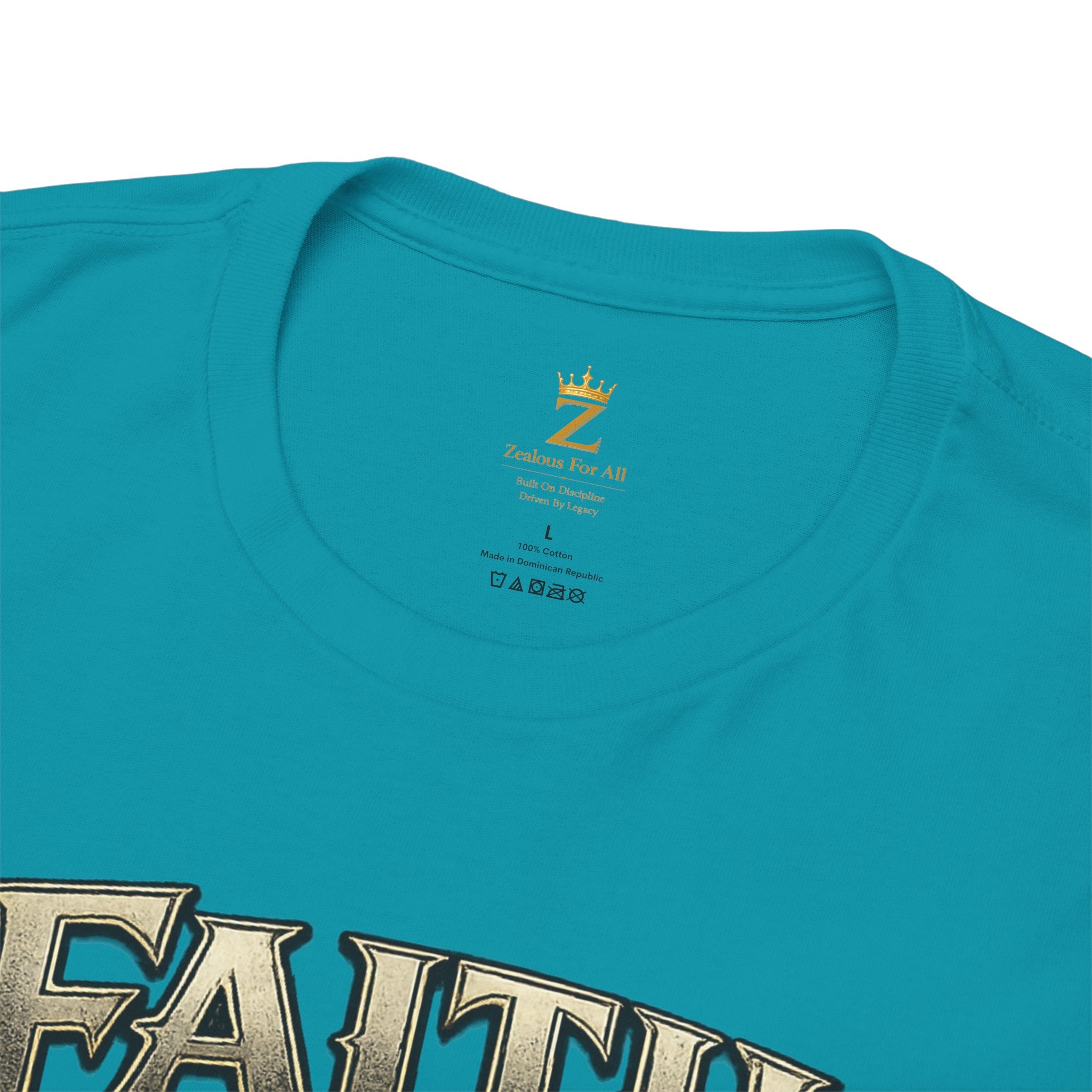 Adult Faith Prevails T‑Shirt (Black Anchor) Printify