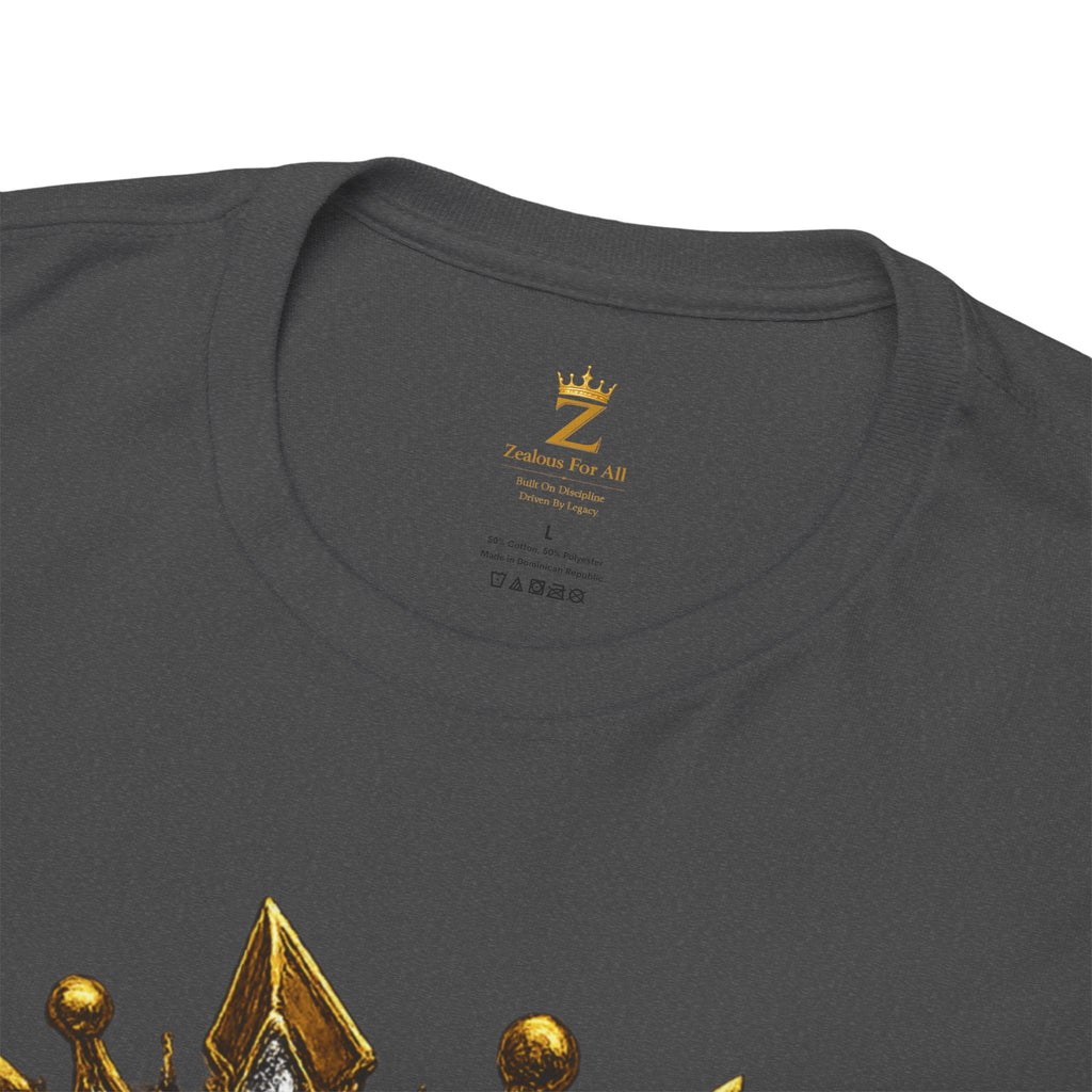 Adult Legacy Above Fame Graphic T-Shirt (Gold Drip) - Zealous For All