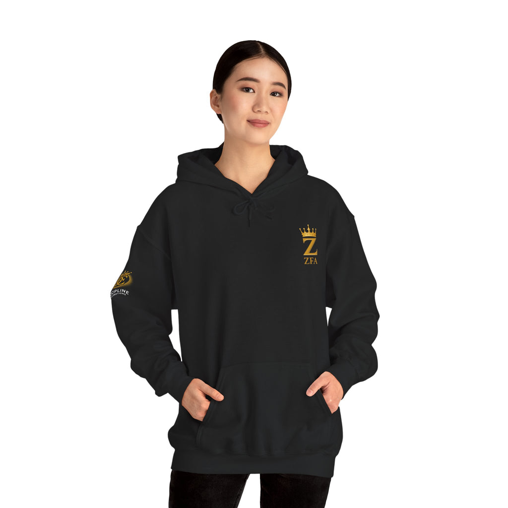 Zealous For All Crown Z Hoodie — Premium White Logo Sweatshirt - Zealous For All