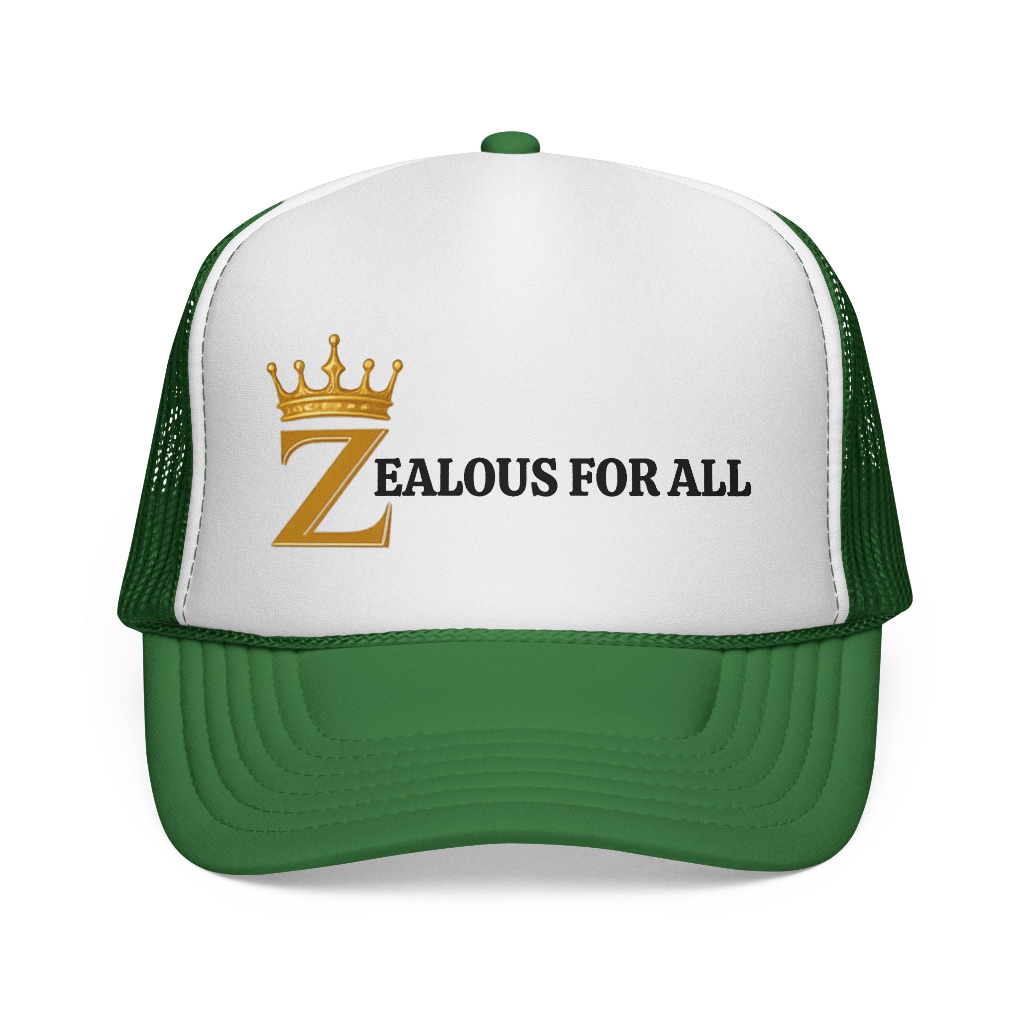 Zealous For All Trucker Caps Printify