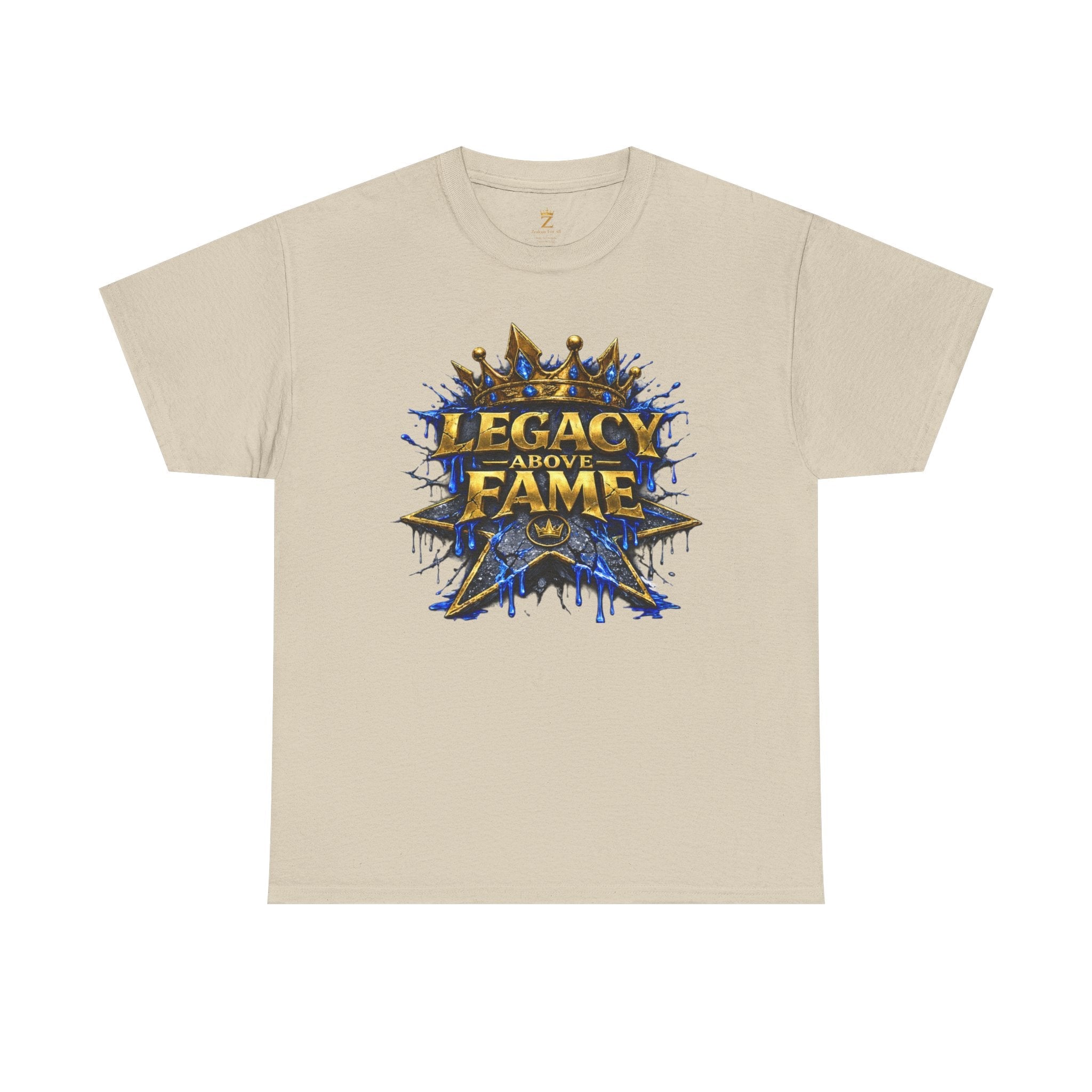Adult Legacy Above Fame Graphic T-Shirt (Blue Drip)