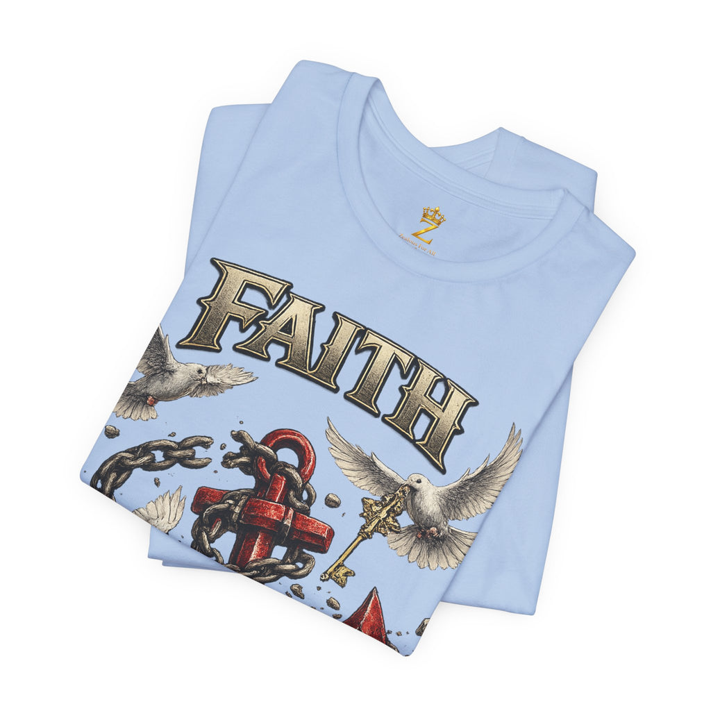 Faith Prevails T‑Shirt (Red Anchor) Printify