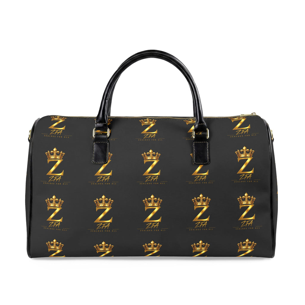 Faux Leather Travel Bag