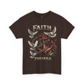 Adult Faith Prevails T‑Shirt (Red Anchor) Printify