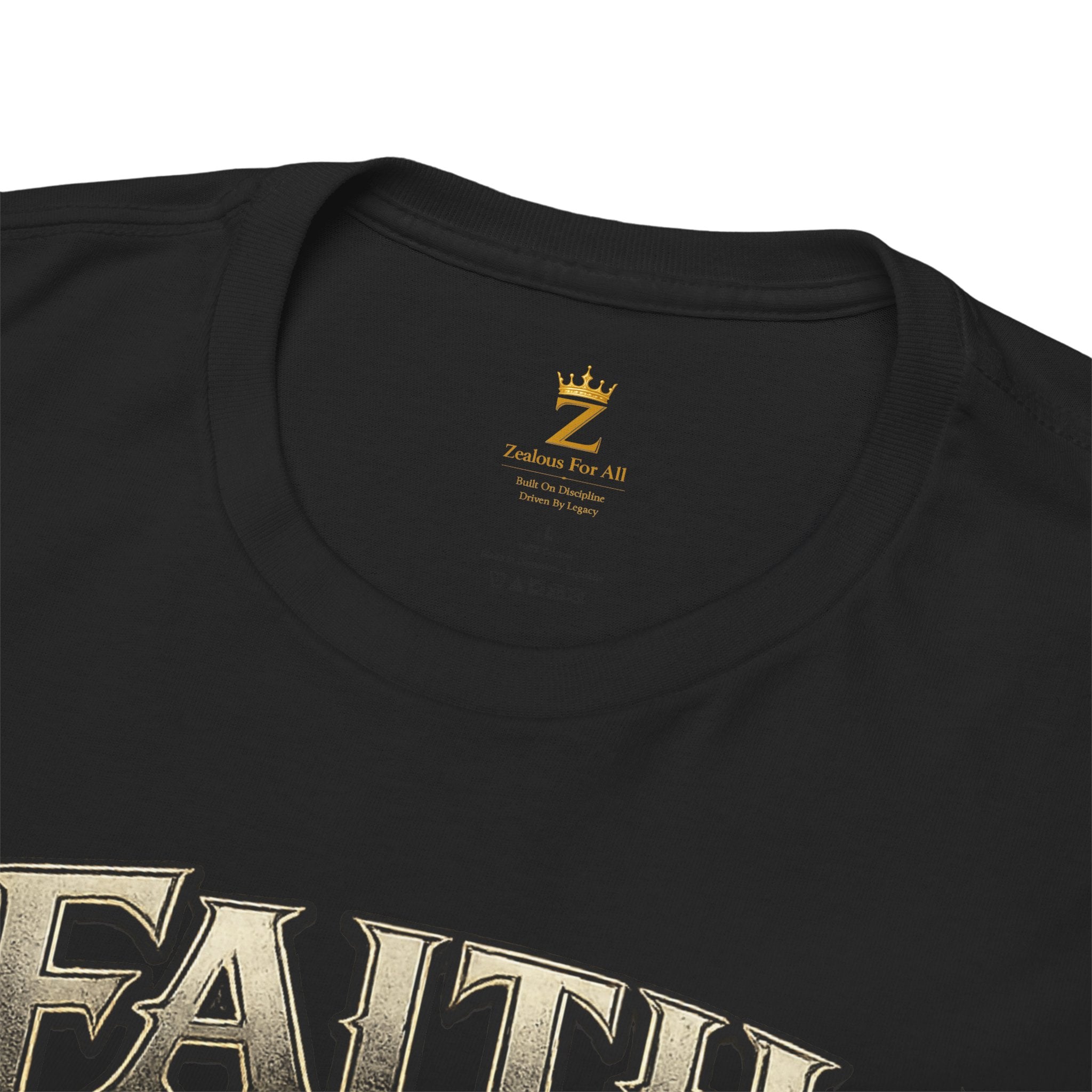 Adult Faith Prevails T‑Shirt (Purple Anchor) Printify