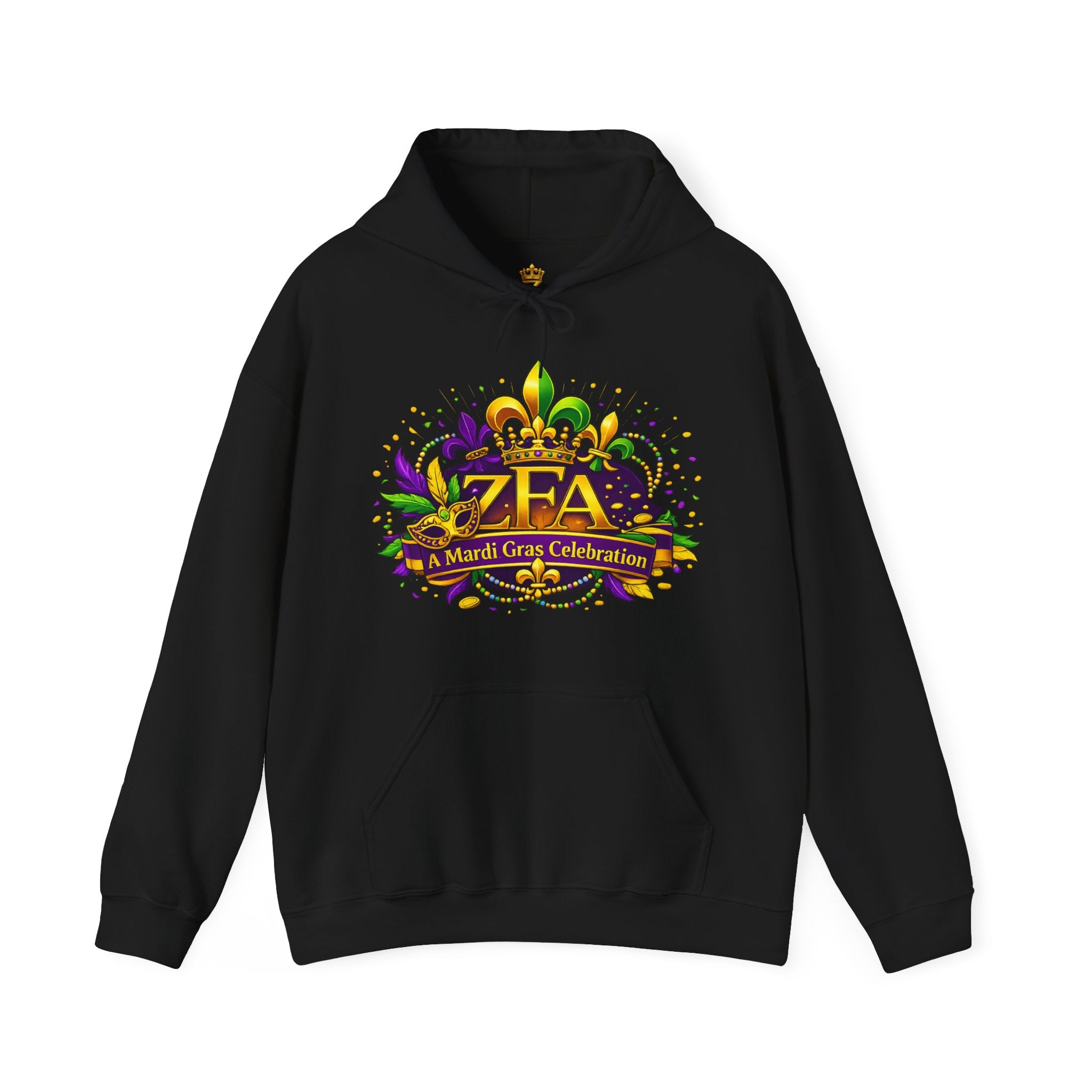 COMING WINTER... ZFA Mardi Gras Celebration Hoodie — Mardi Gras Edition Printify