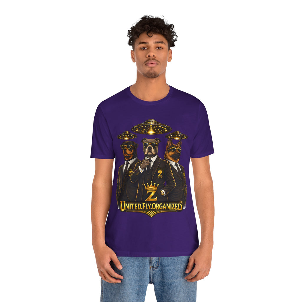 COMING SOON... United. Fly. Organized. Graphic Tee (Gold) Printify