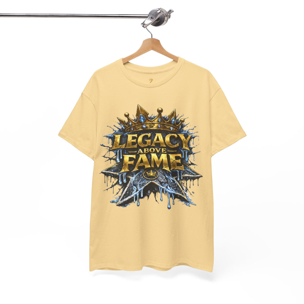 Adult Legacy Above Fame Graphic T-Shirt (Icy Blue Drip) - Zealous For All