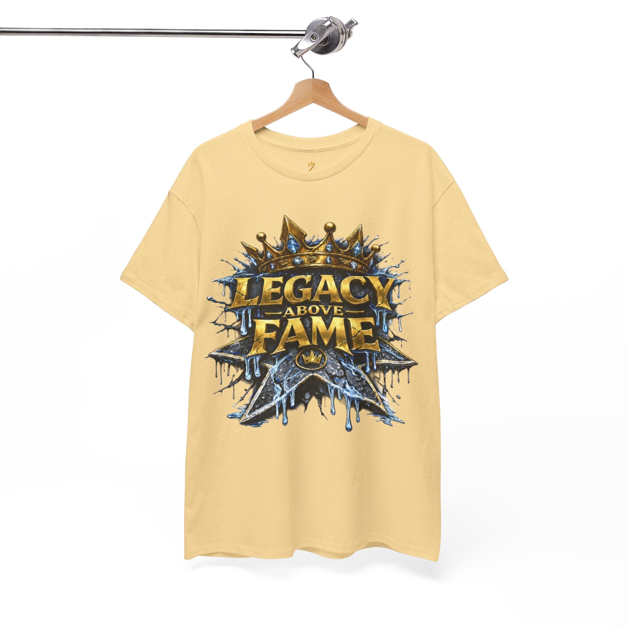Adult Legacy Above Fame Graphic T-Shirt (Icy Blue Drip) - Zealous For All