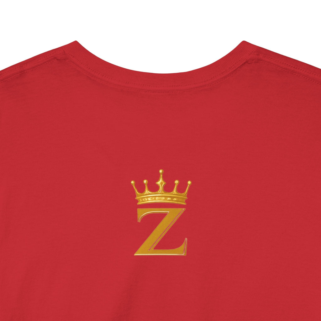 Unisex Zealous For All T-Shirt (Gold Logo (with Back logo) T-shirt) Printify
