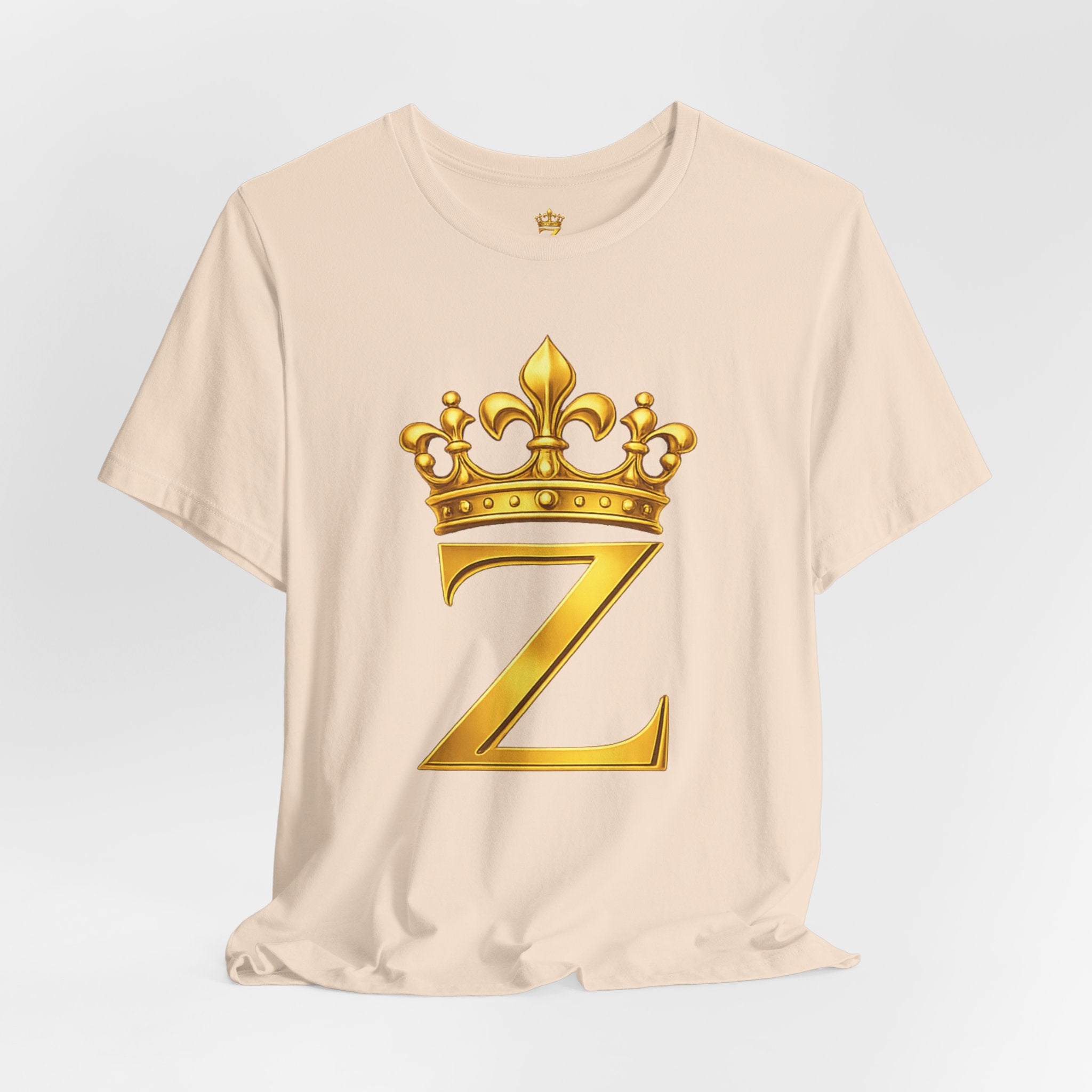 Unisex "Z" T-Shirt (Gold Logo) Printify