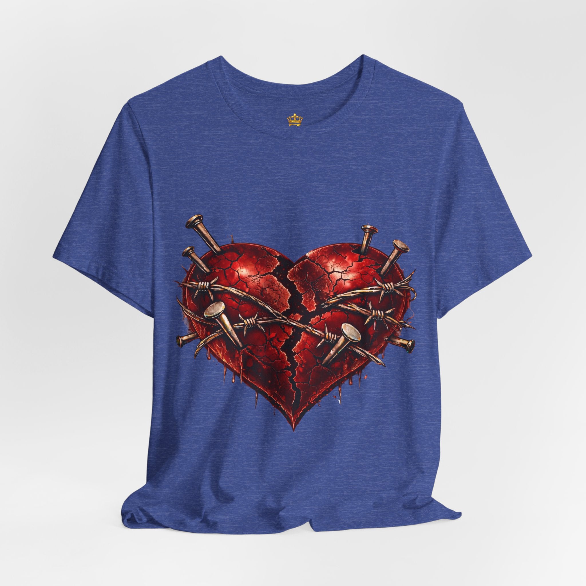 Red Heart T-Shirt (Discipline Over Emotions)