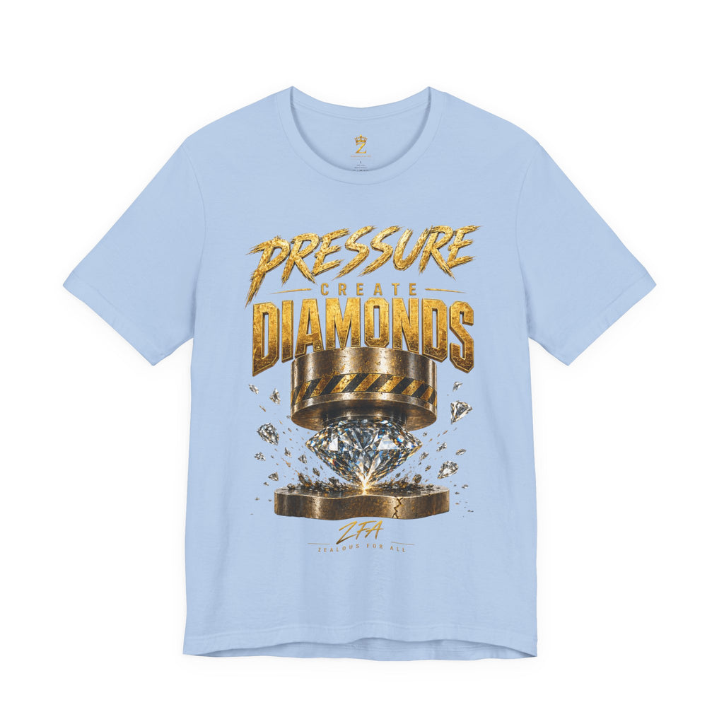 Pressure Create Diamonds T-Shirt — Motivational Graphic Tee