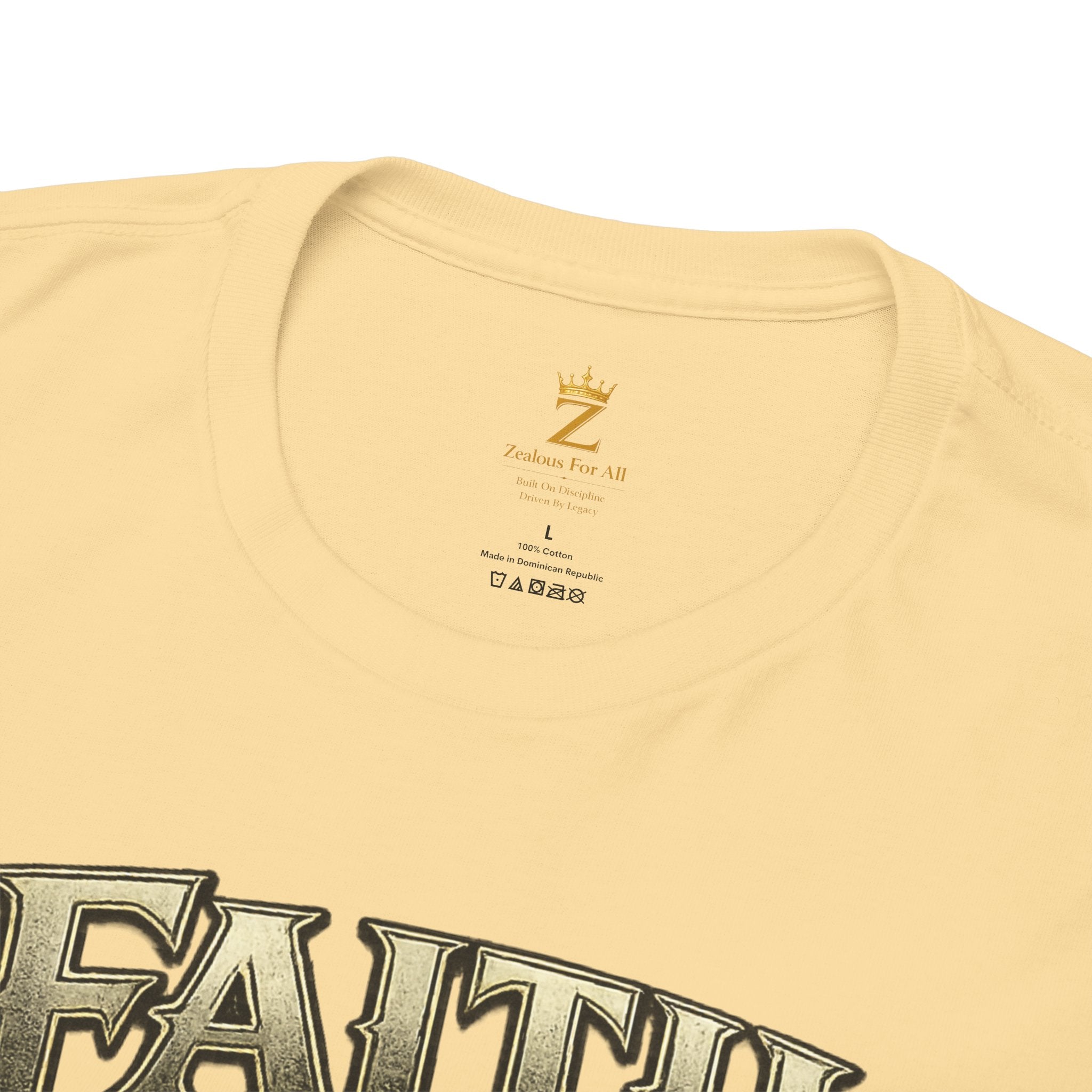 Adult Faith Prevails Anchor T-Shirt (Green Anchor) Printify