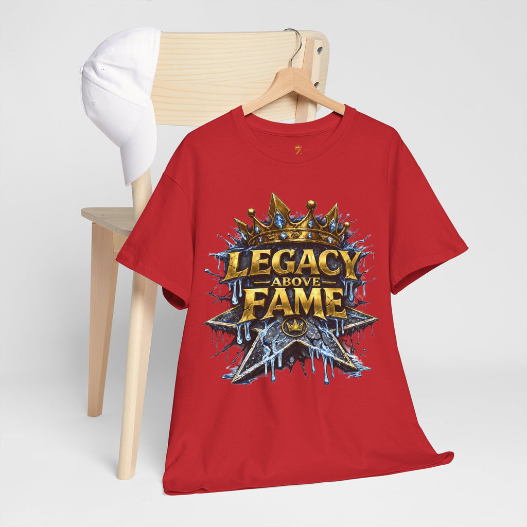 Adult Legacy Above Fame Graphic T-Shirt (Icy Blue Drip) - Zealous For All