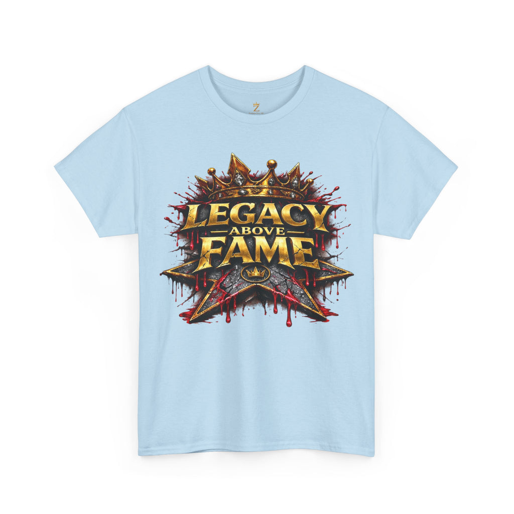 Adult Legacy Above Fame Graphic T-Shirt (Red Drip) - Zealous For All