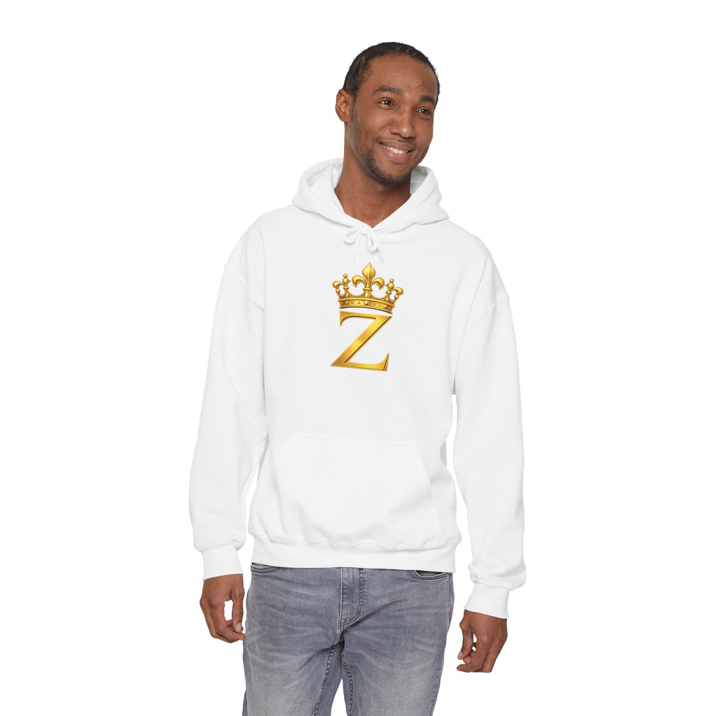 Zealous For All Hoodie — Gold Logo Printify