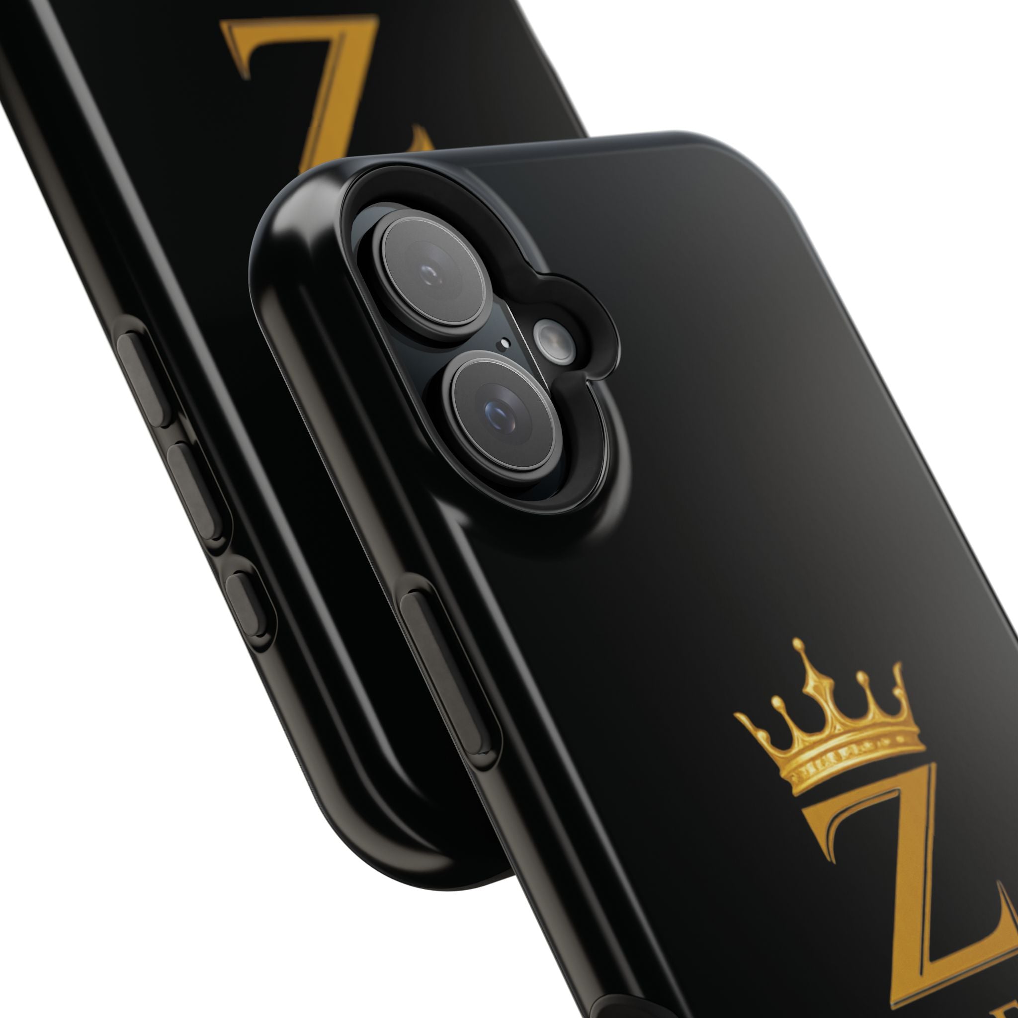 Phone Case — "Zealous For All" Gold Crown Impact-Resistant Case Printify