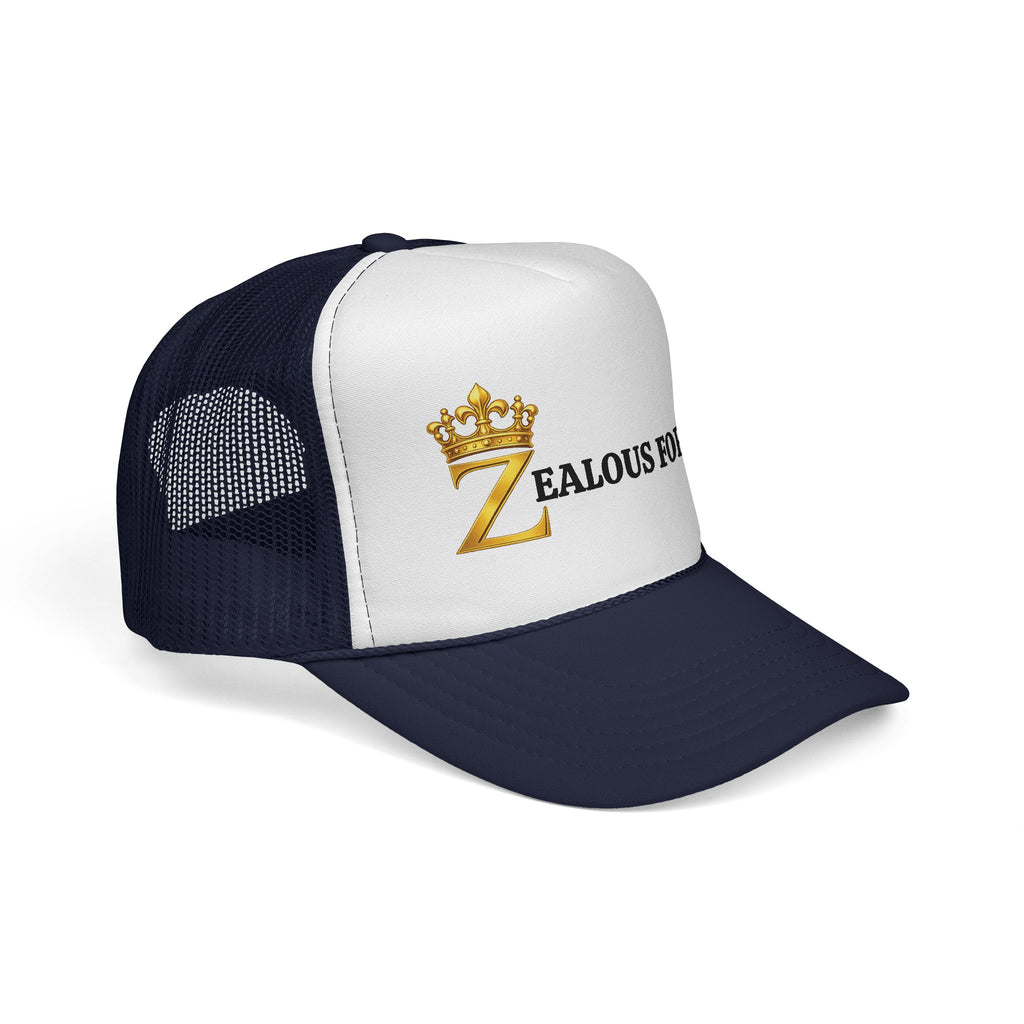 Zealous For All Trucker Caps Printify