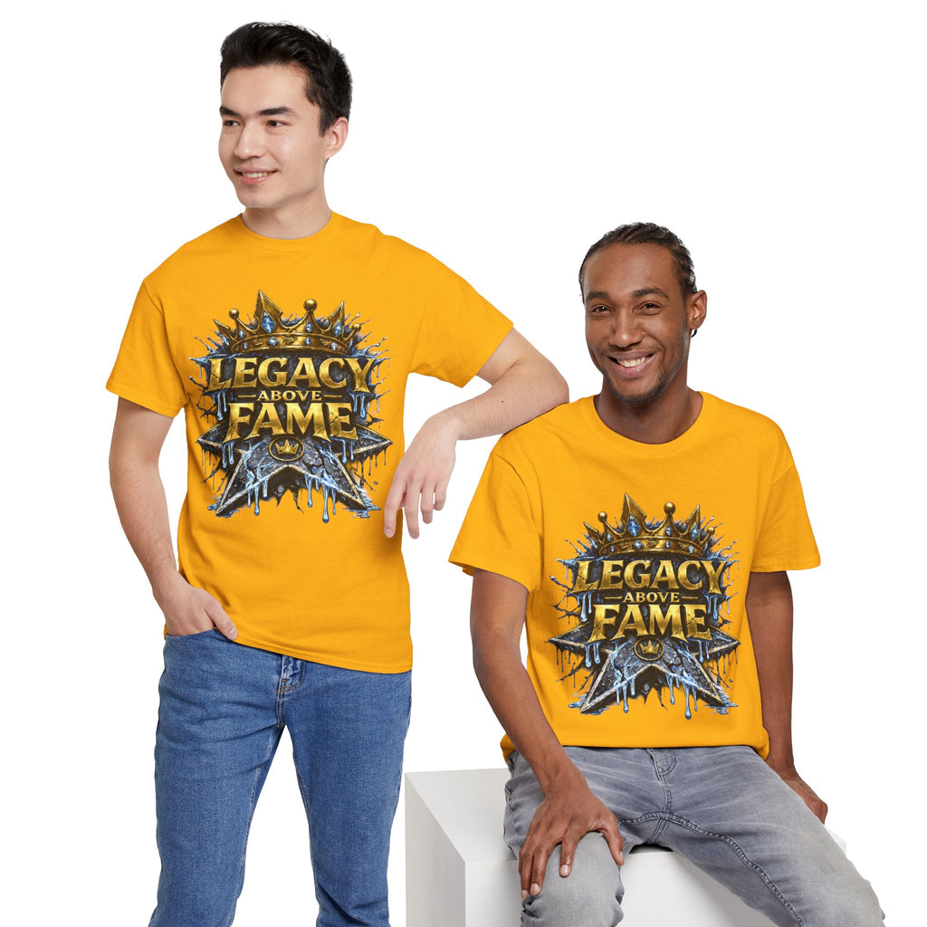 Adult Legacy Above Fame Graphic T-Shirt (Icy Blue Drip) - Zealous For All