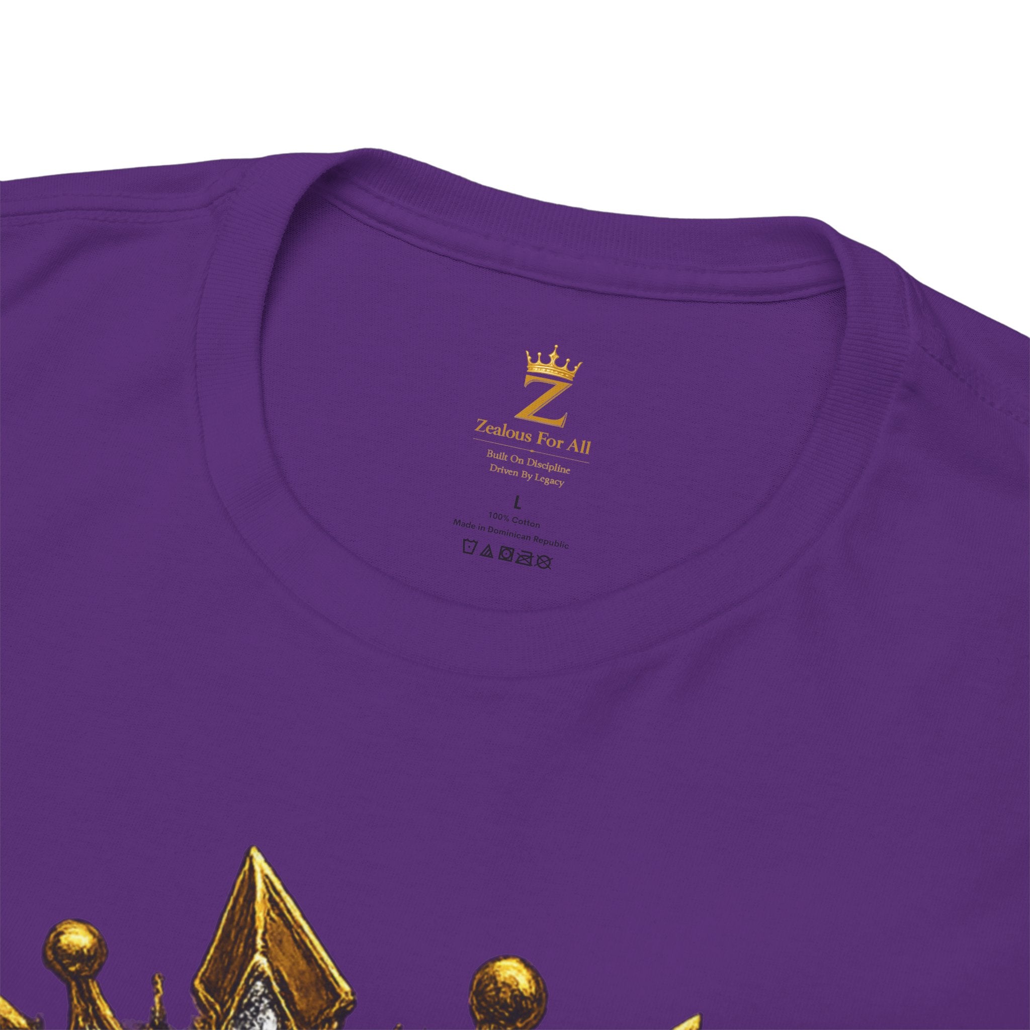 Adult Legacy Above Fame Graphic T-Shirt (Gold Drip) - Zealous For All