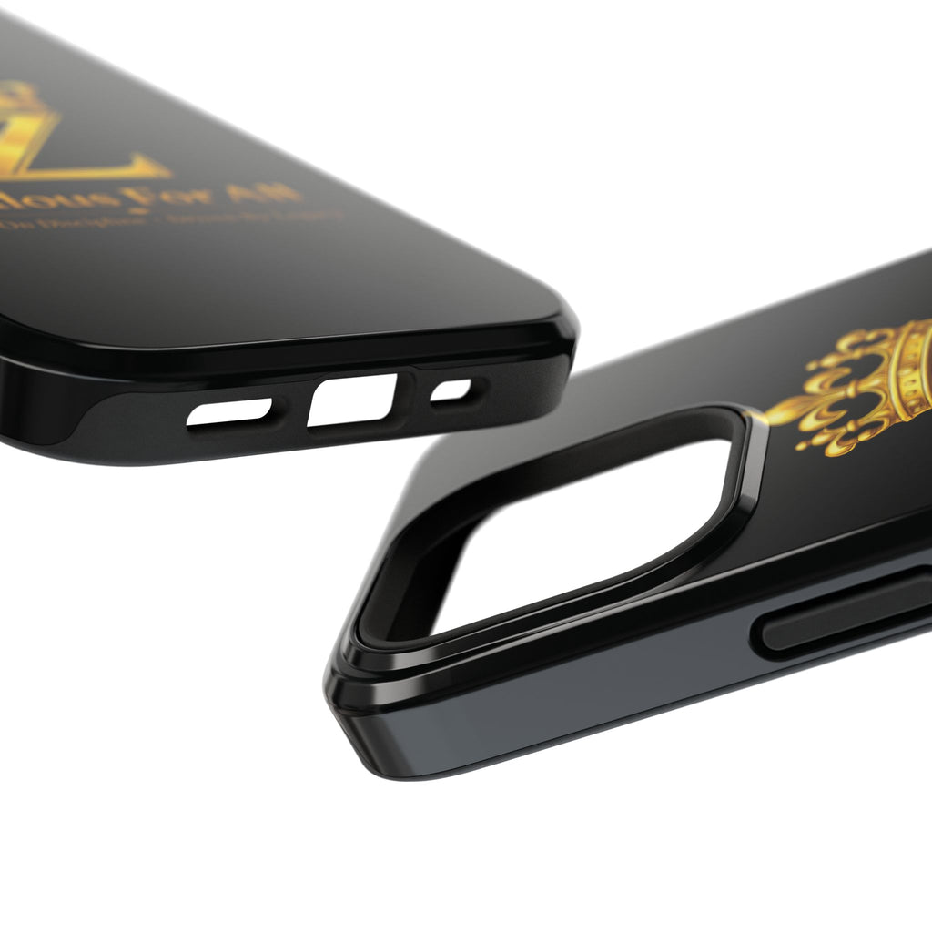 ZFA Phone Case  — "Zealous For All" Gold Crown Impact-Resistant Case Printify