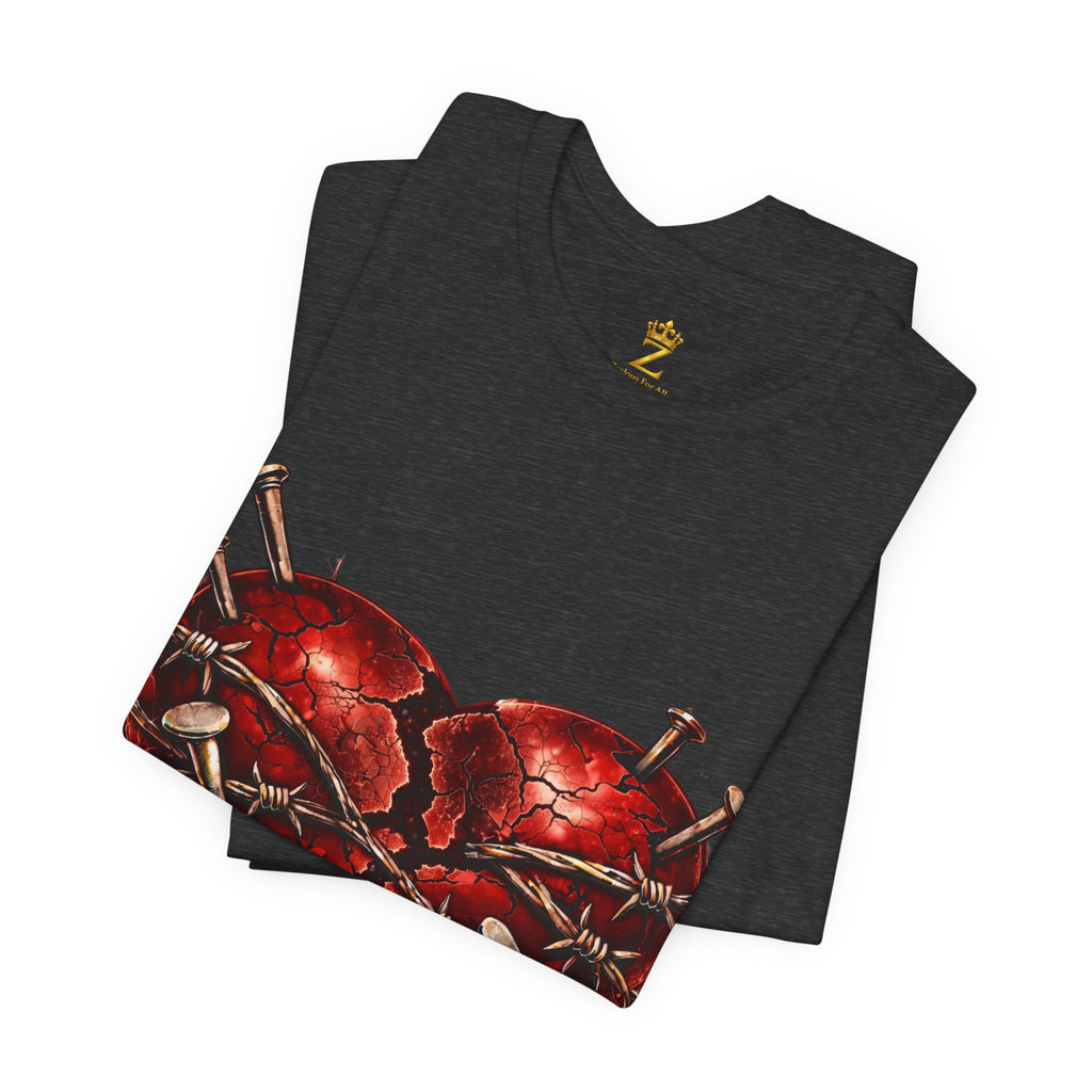Red Heart T-Shirt (Discipline Over Emotions)