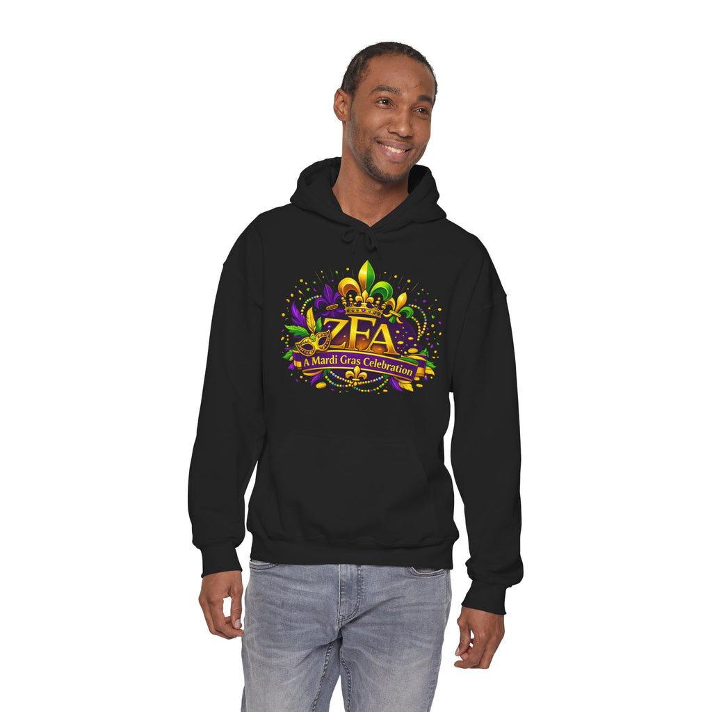 COMING WINTER... ZFA Mardi Gras Celebration Hoodie — Mardi Gras Edition Printify