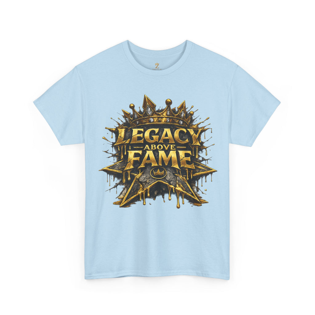 Adult Legacy Above Fame Graphic T-Shirt (Gold Drip) - Zealous For All