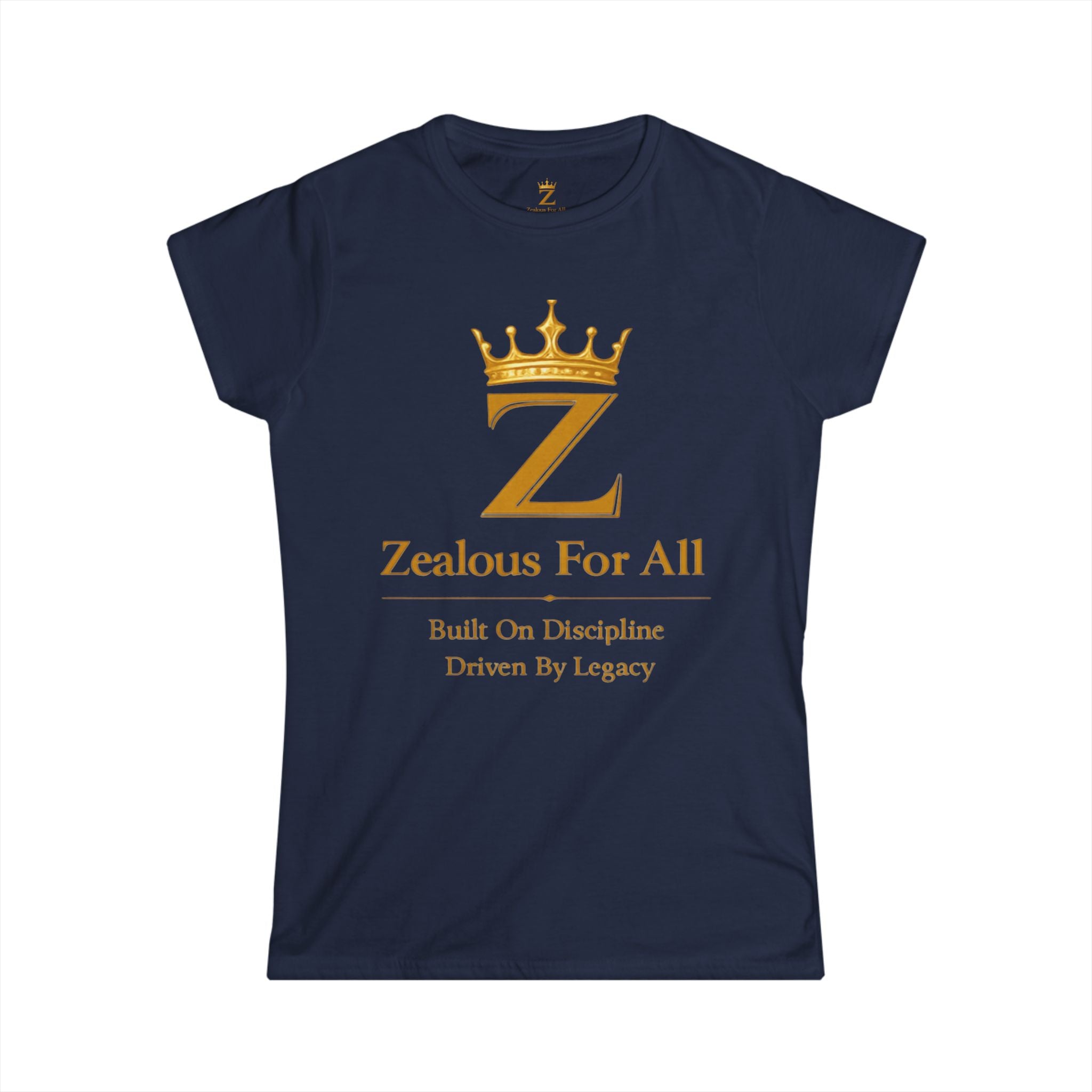 Women's Zealous For All (Gold Crown Shirt) Printify