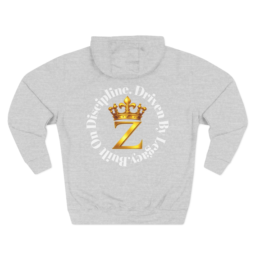 ZFA Premium Hoodie (White Words) Printify
