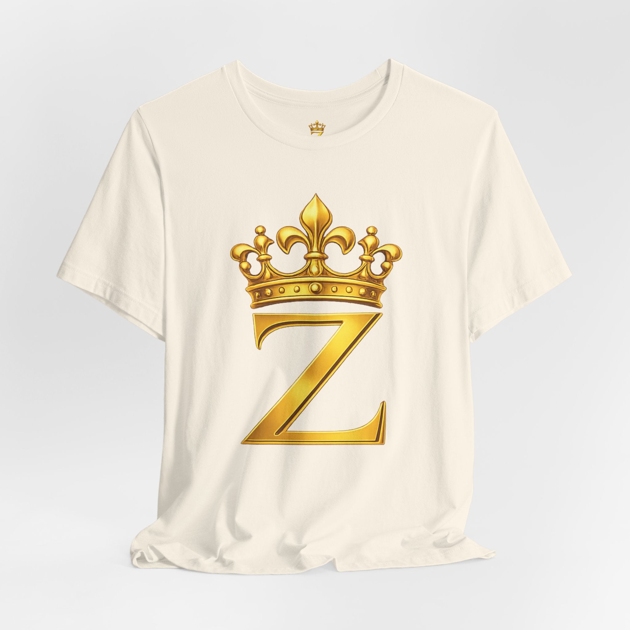 Unisex "Z" T-Shirt (Gold Logo) Printify