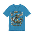 Faith Prevails T‑Shirt (Green Anchor) Printify