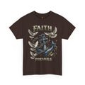 Adult Faith Prevails T‑Shirt (Blue Anchor) Printify