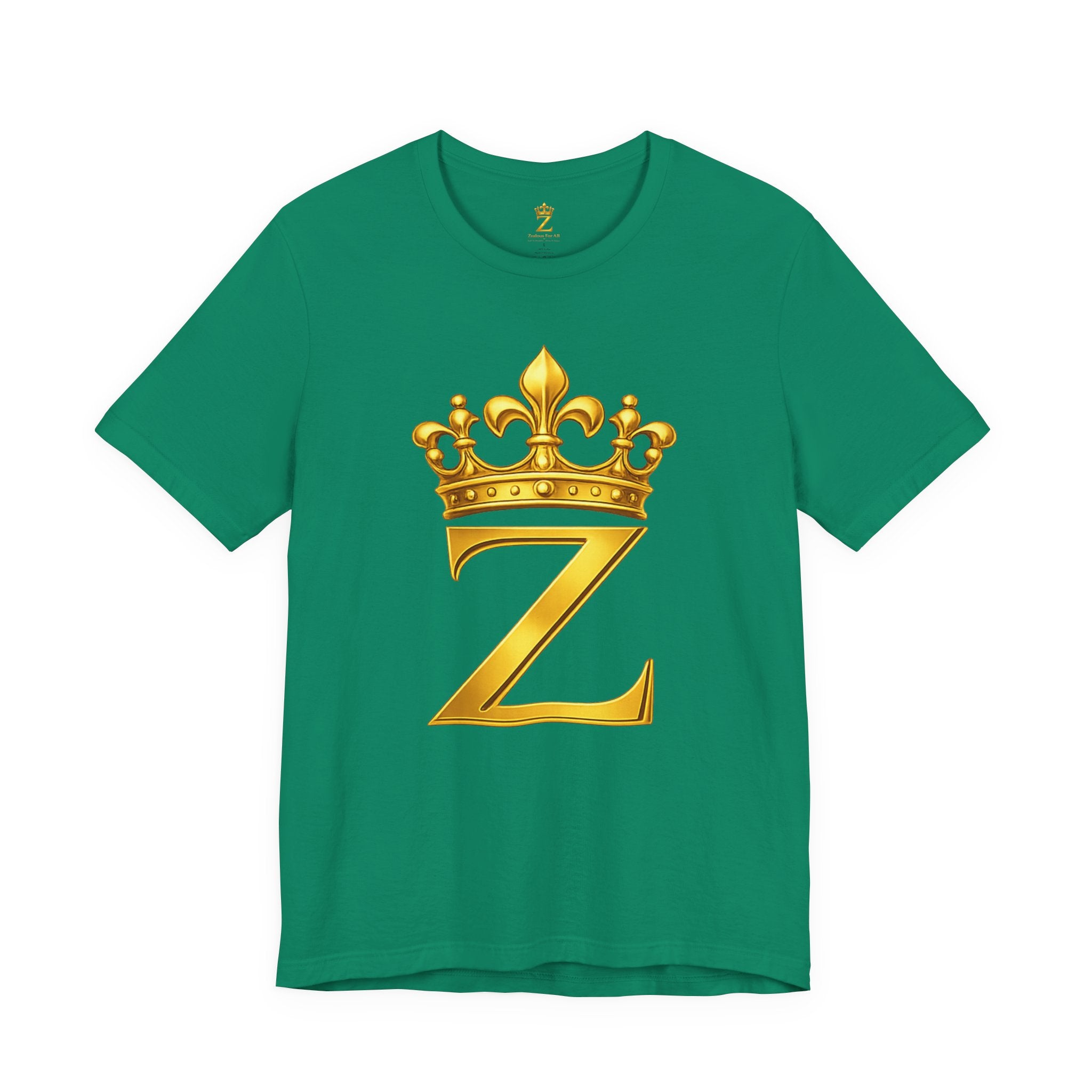 Unisex "Z" T-Shirt (Gold Logo) Printify